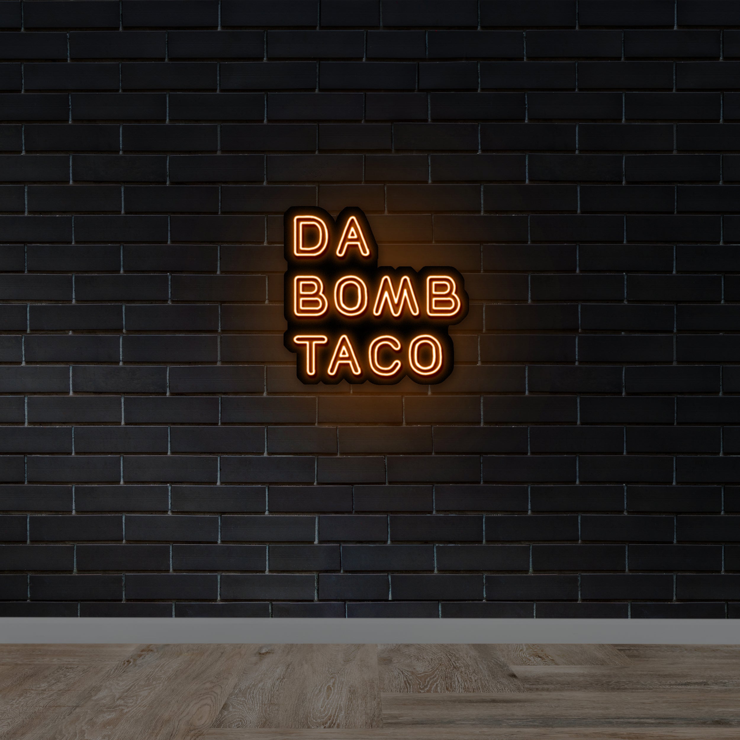 DA BOMB TACO | 2nd Version - Premium Neon Artwork
