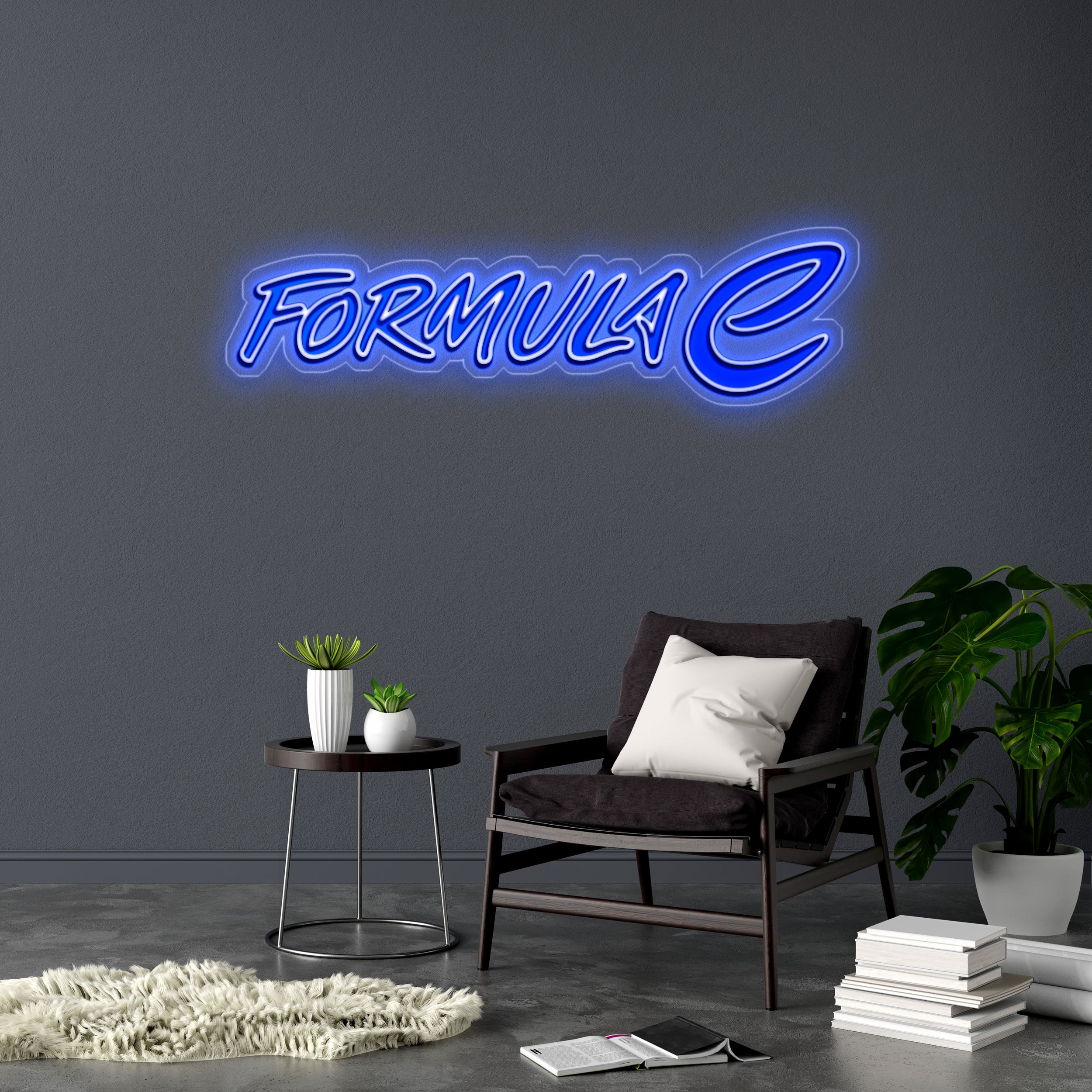 Formula E - Premium Neon Artwork