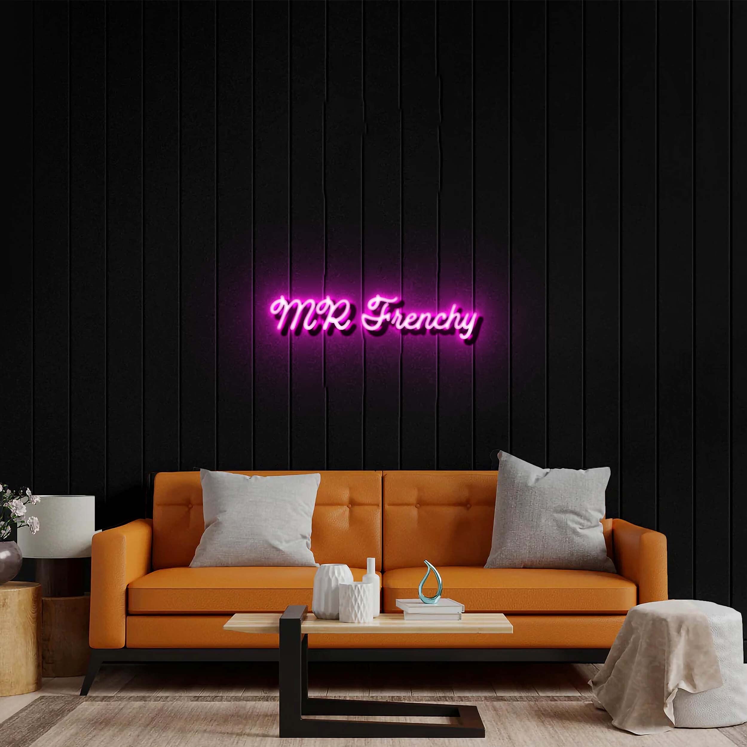 MR Frenchy - Premium Neon Artwork
