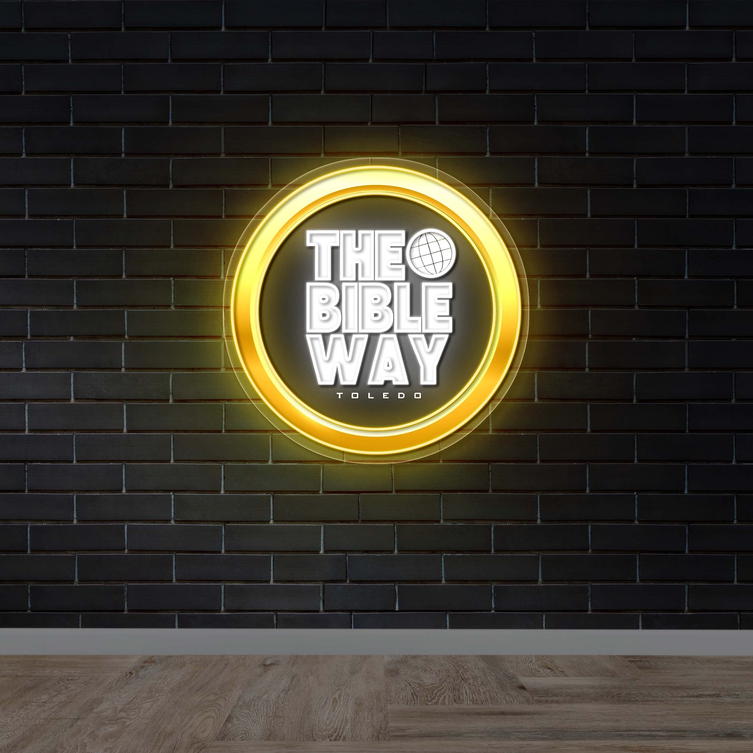 The Bible Way - Premium Neon Artwork