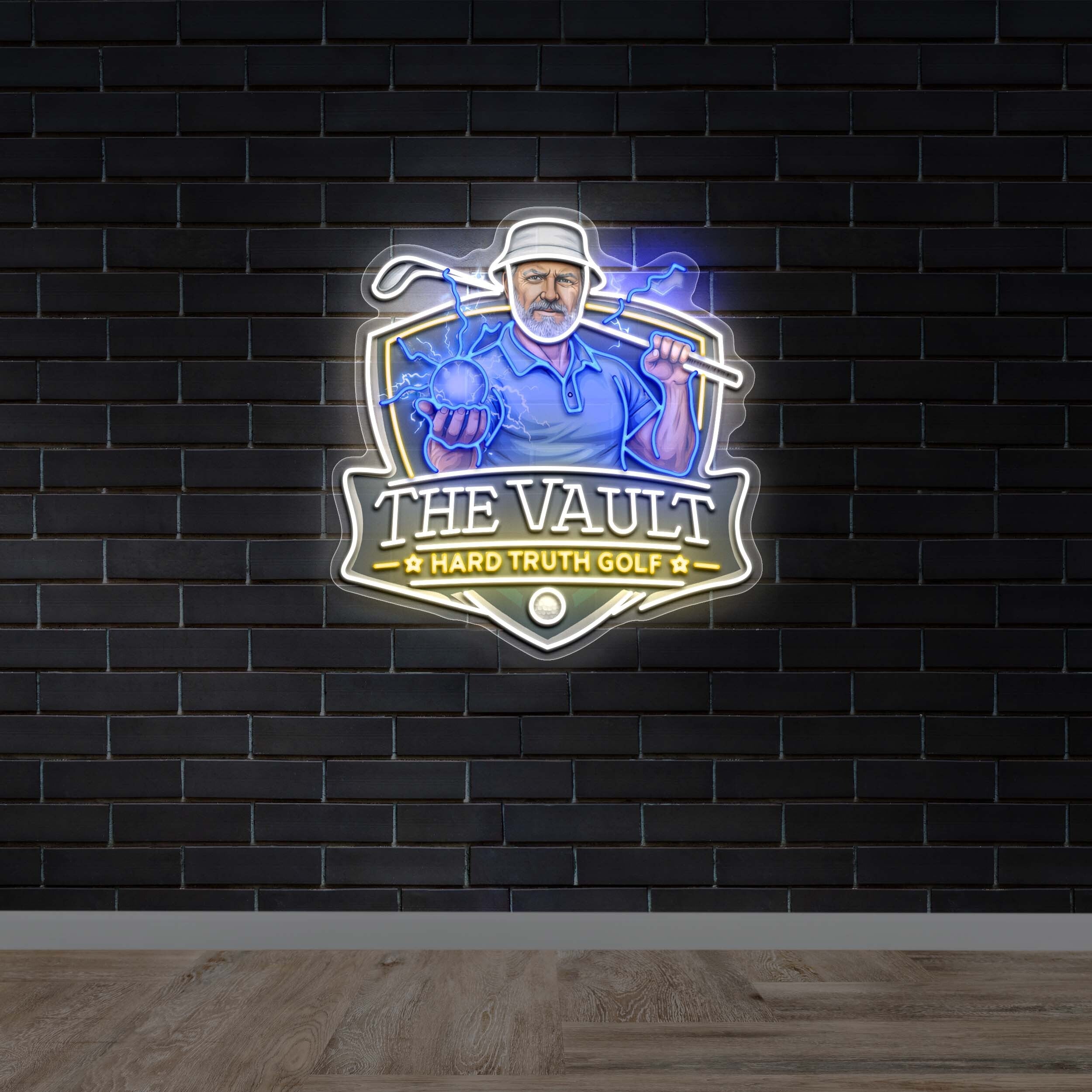 THE VAULT - Premium Neon Artwork