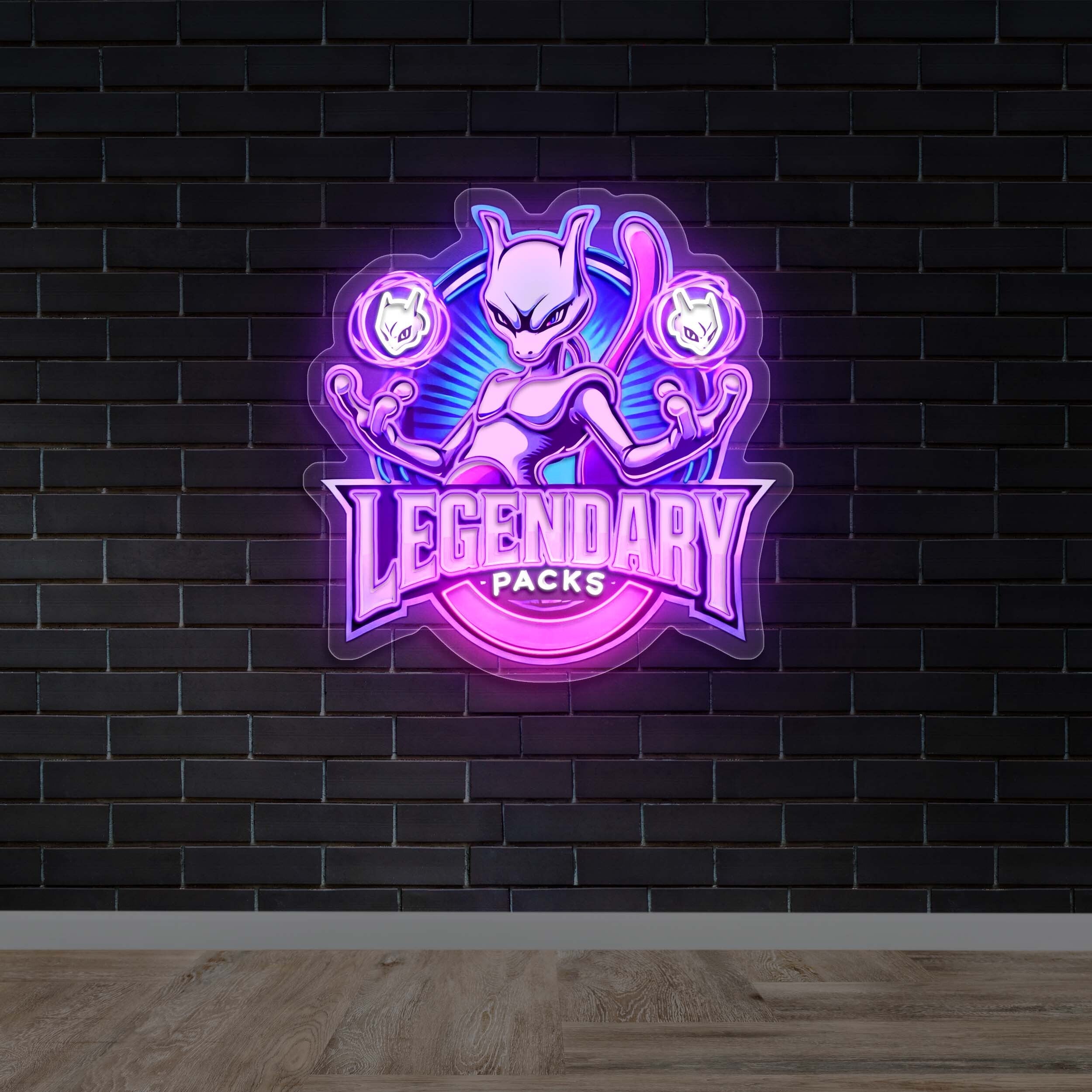 LEGENDARY PACKS - Premium Neon Artwork