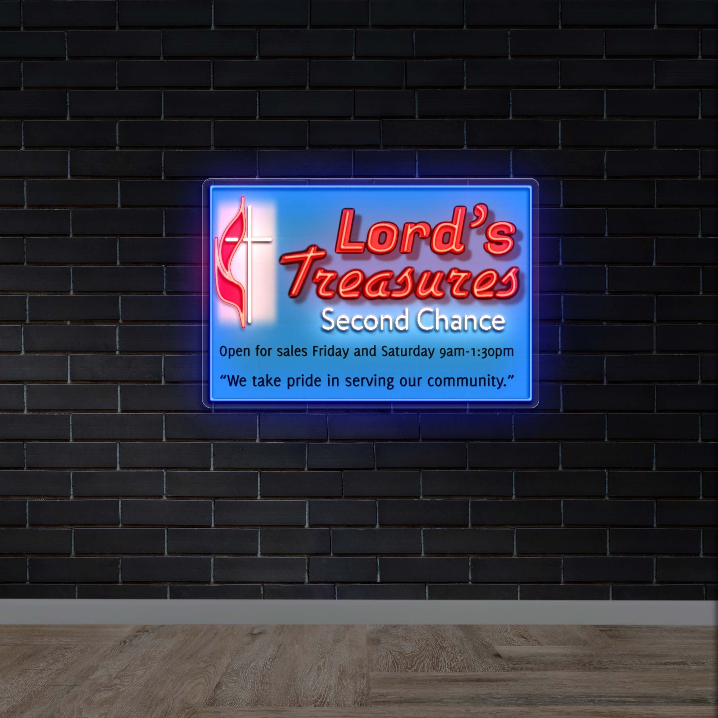 Lord's Treasures - Premium Neon Artwork