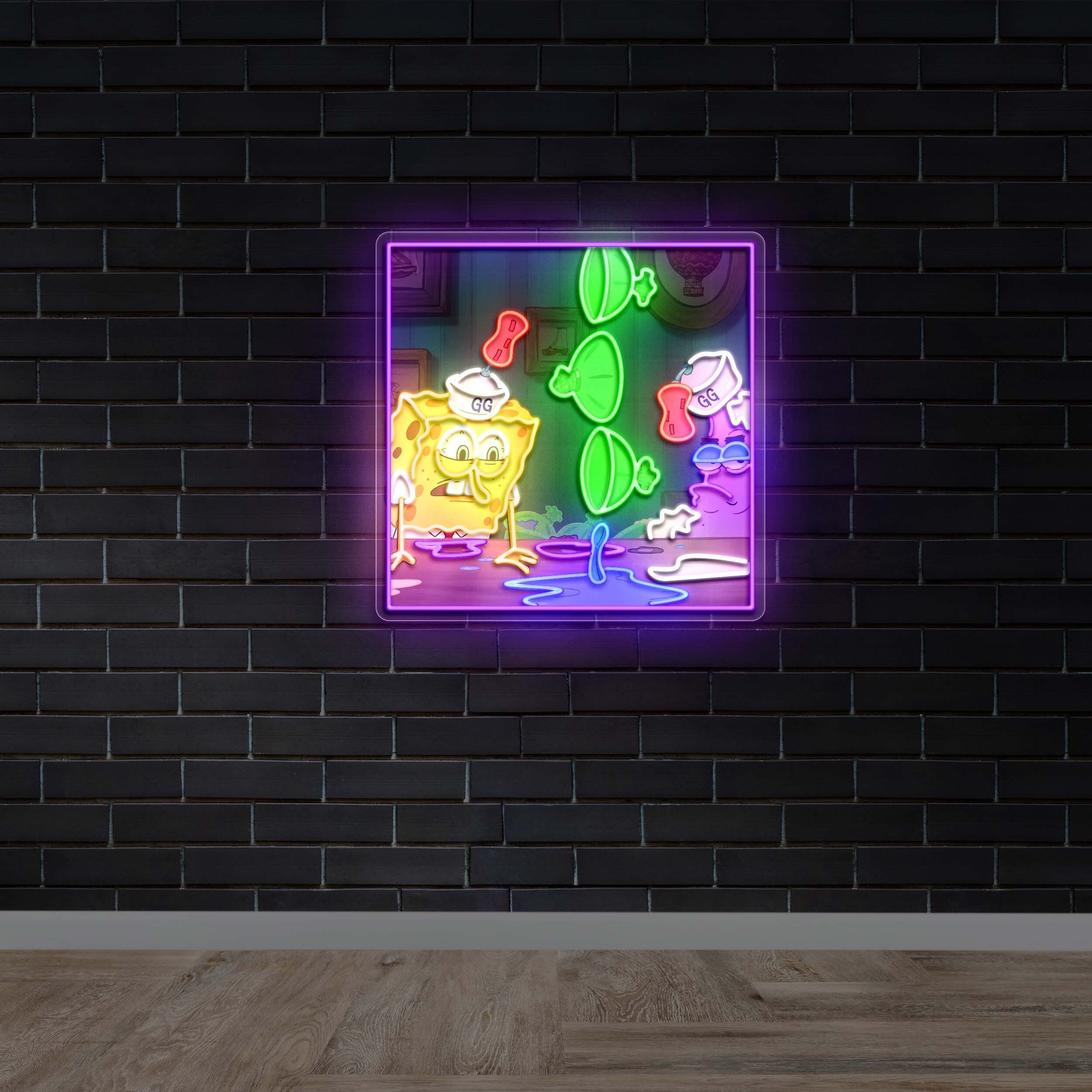 Spongebob - Premium Neon Artwork