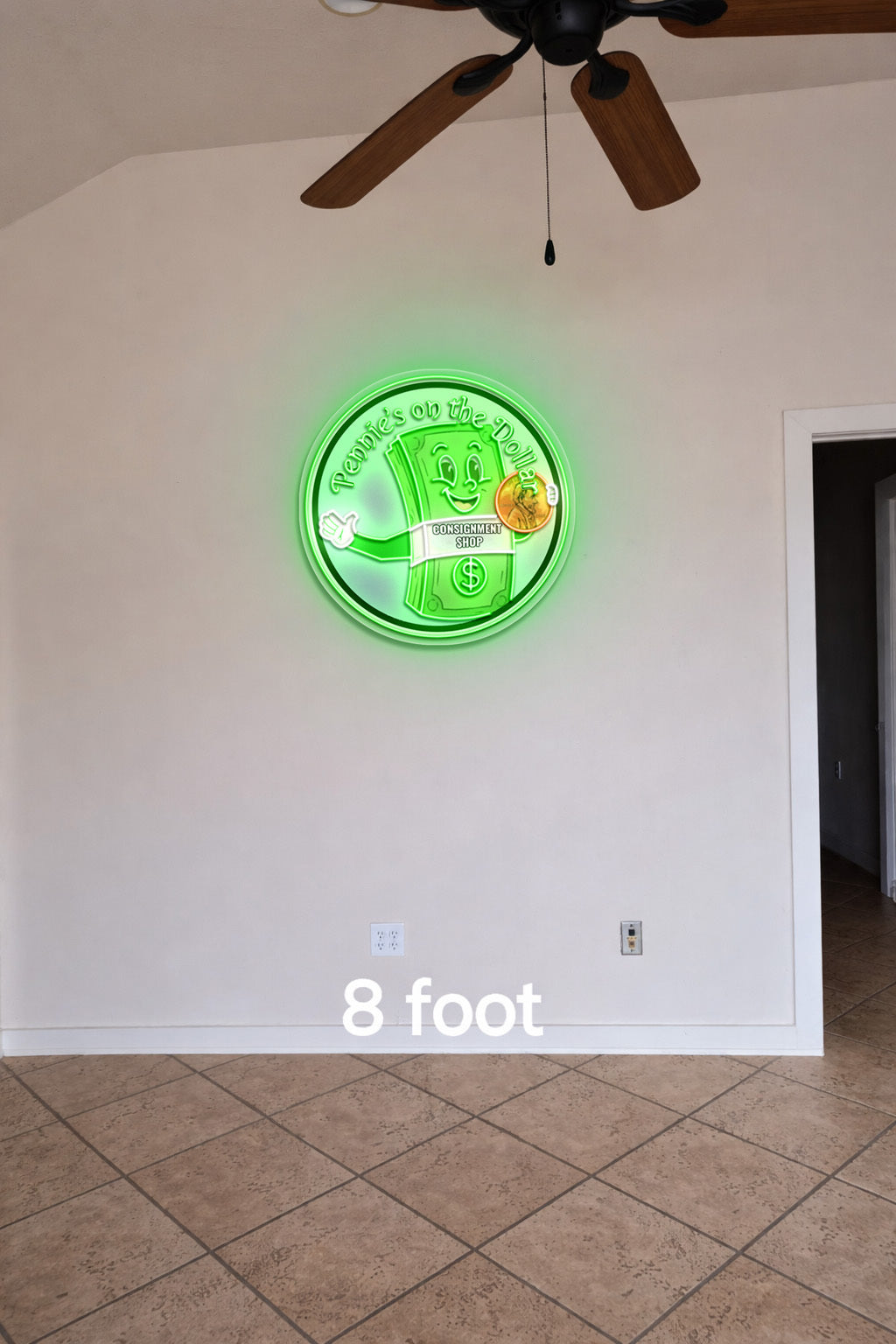 Pennie's On The Dollar - Premium Neon Artwork
