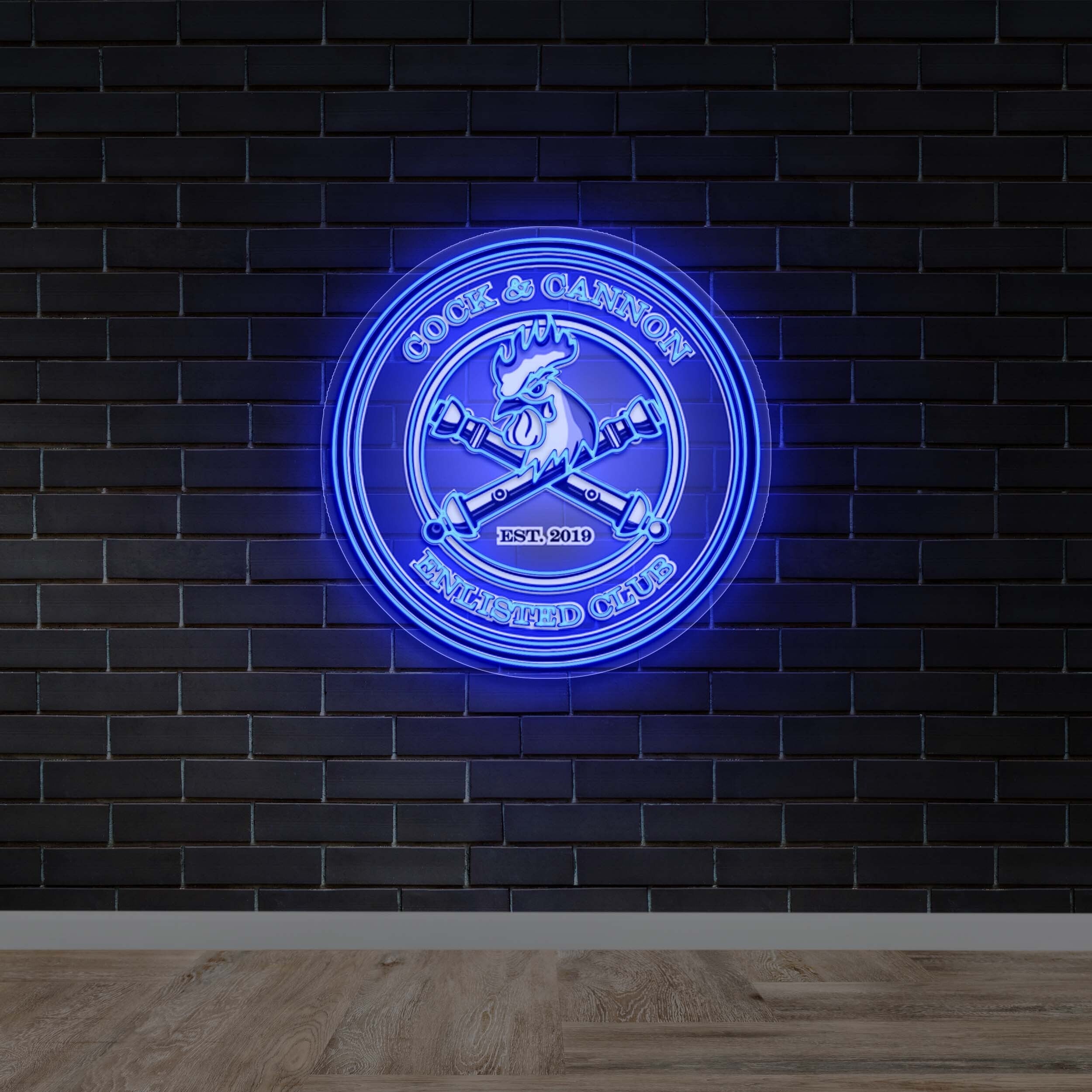 COCK & CANNON - Premium Neon Artwork