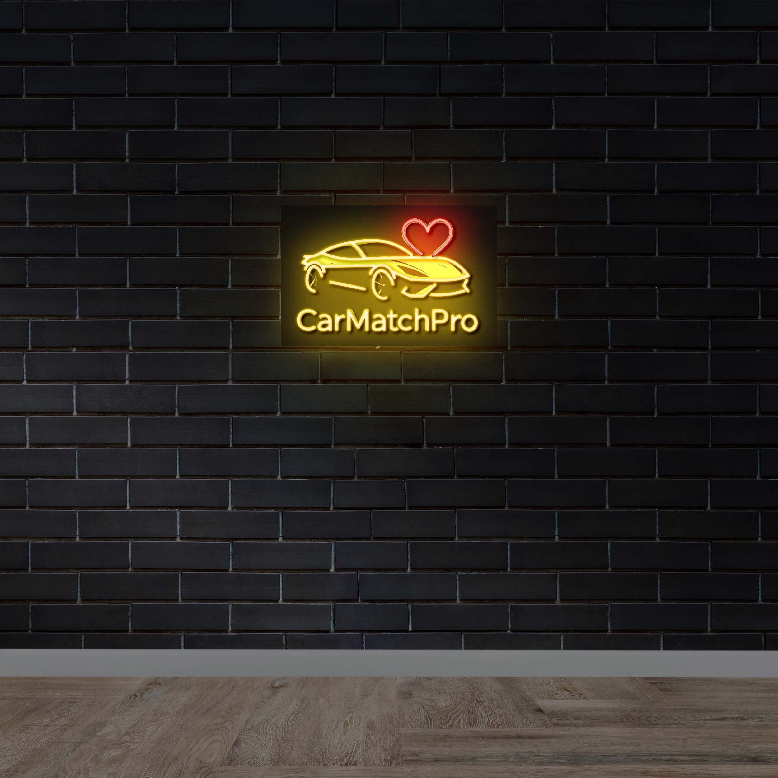 CAR MATCH PRO - Premium Neon Artwork