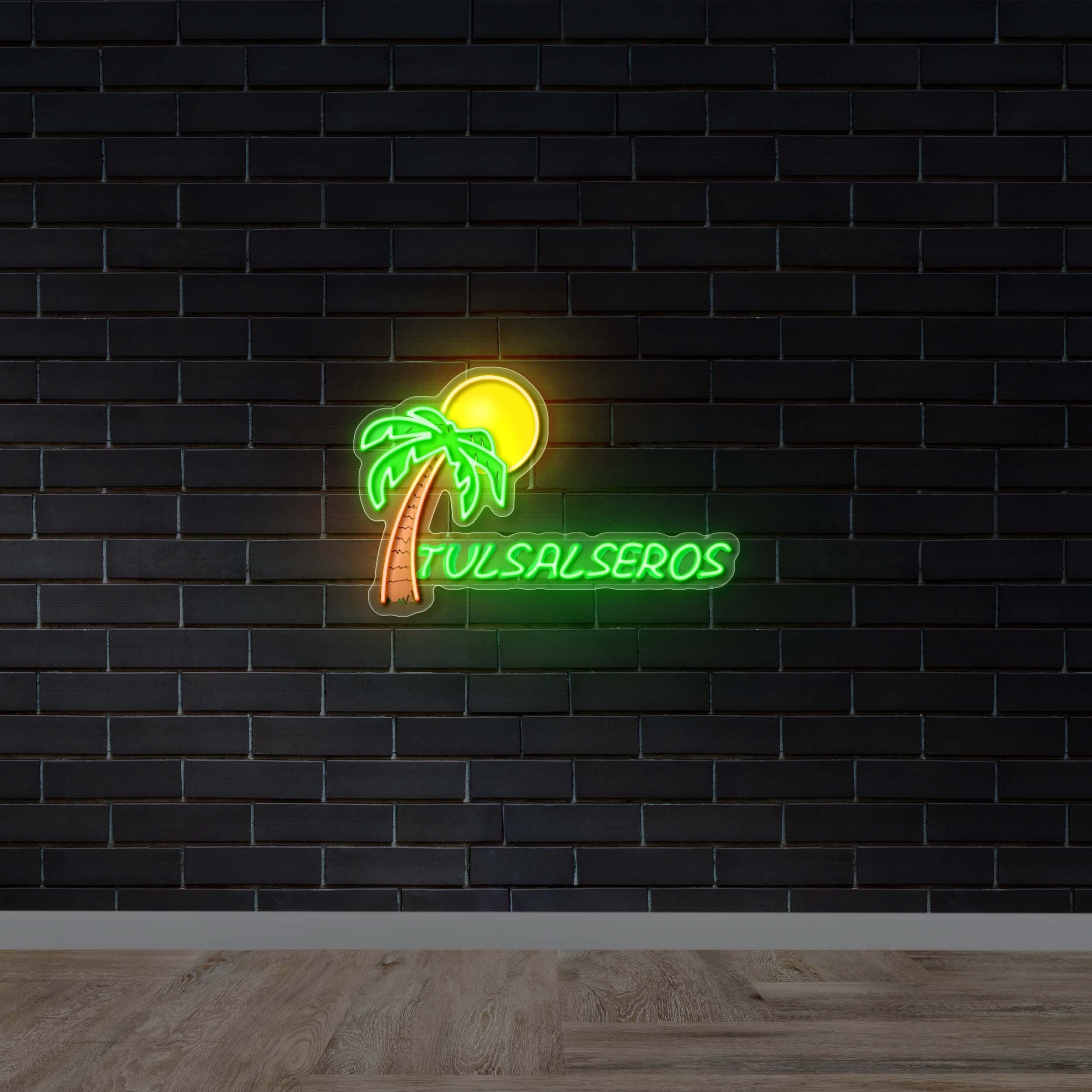 TULSALSEROS - Premium Neon Artwork