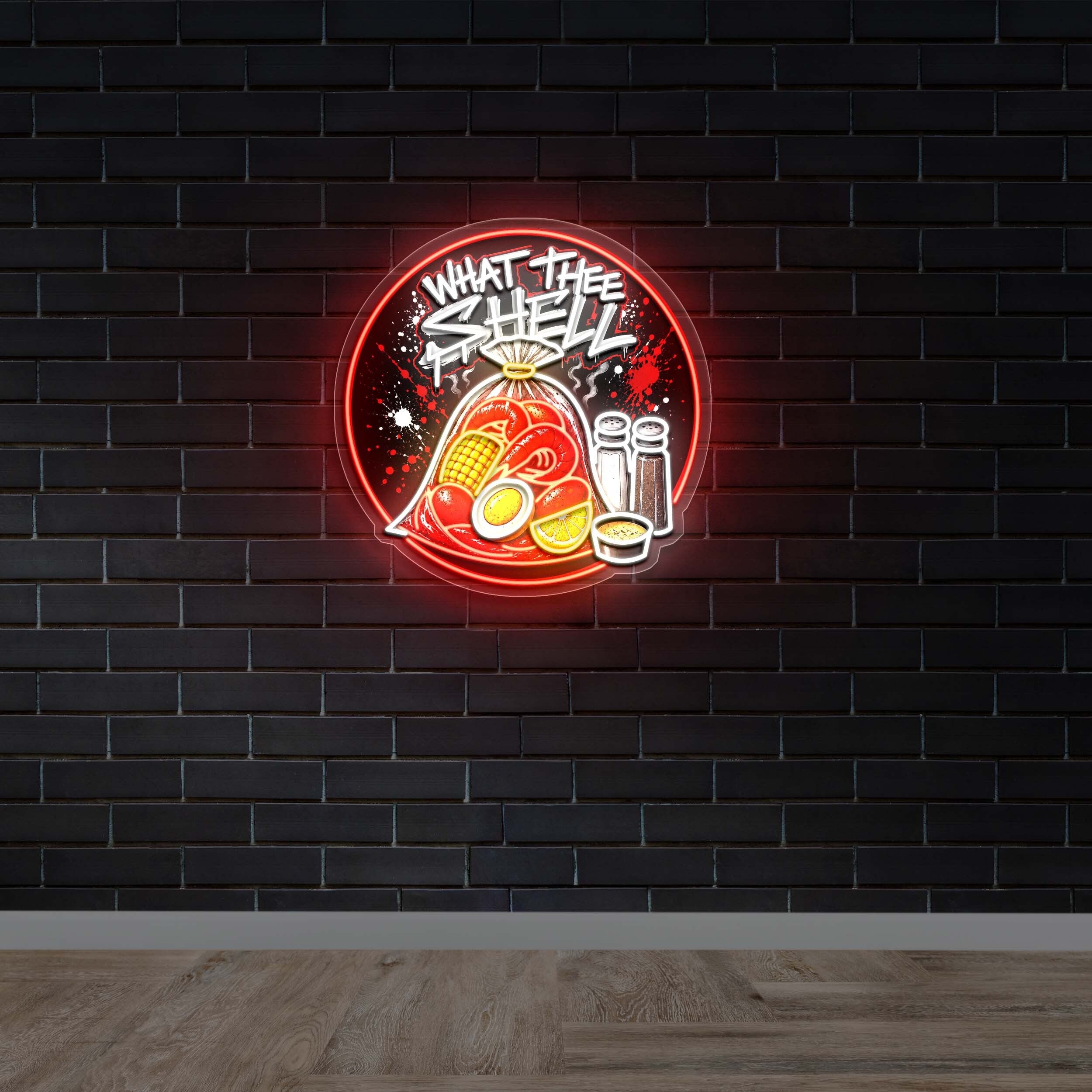 WHAT THEE SHELL - Premium Neon Artwork