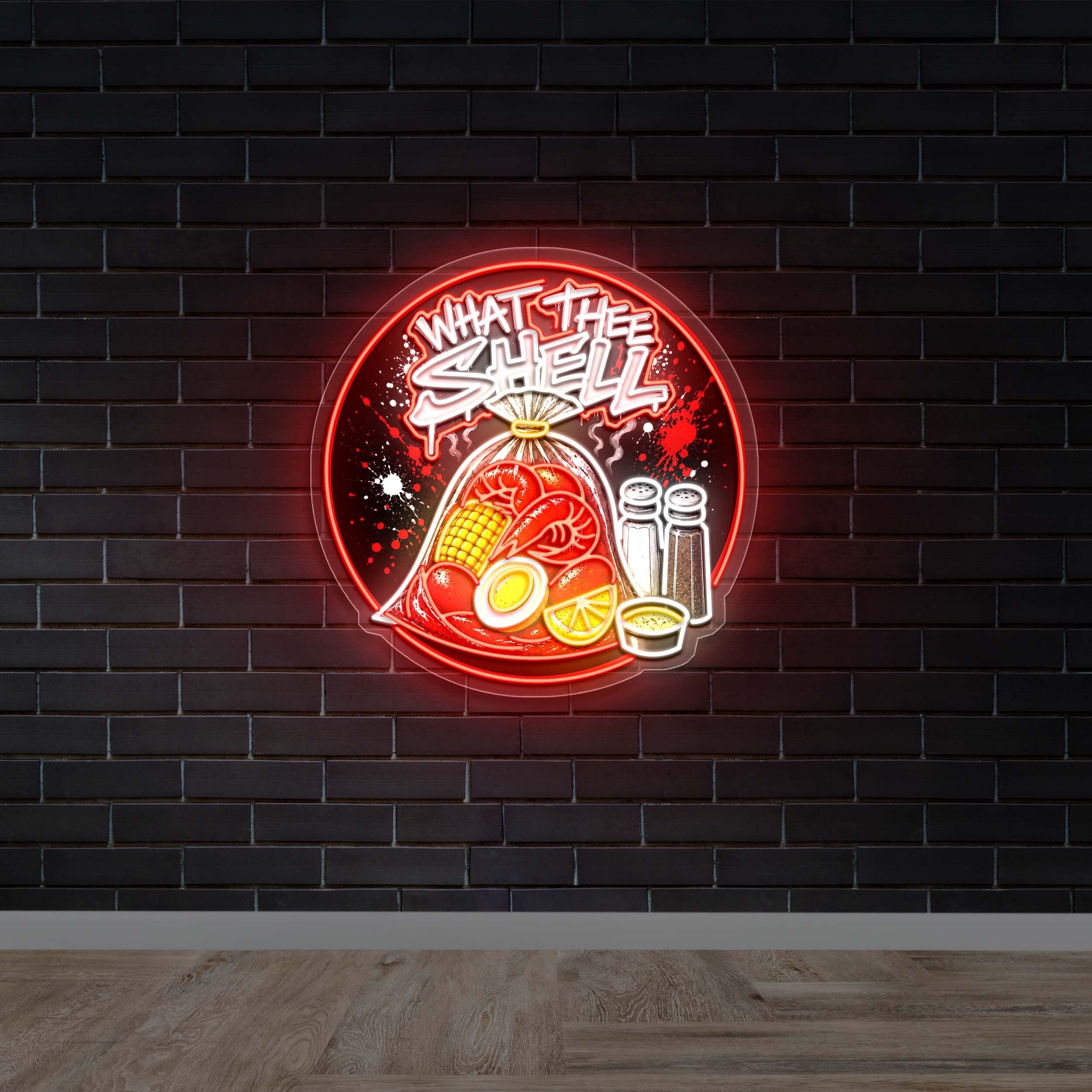 WHAT THEE SHELL - Premium Neon Artwork