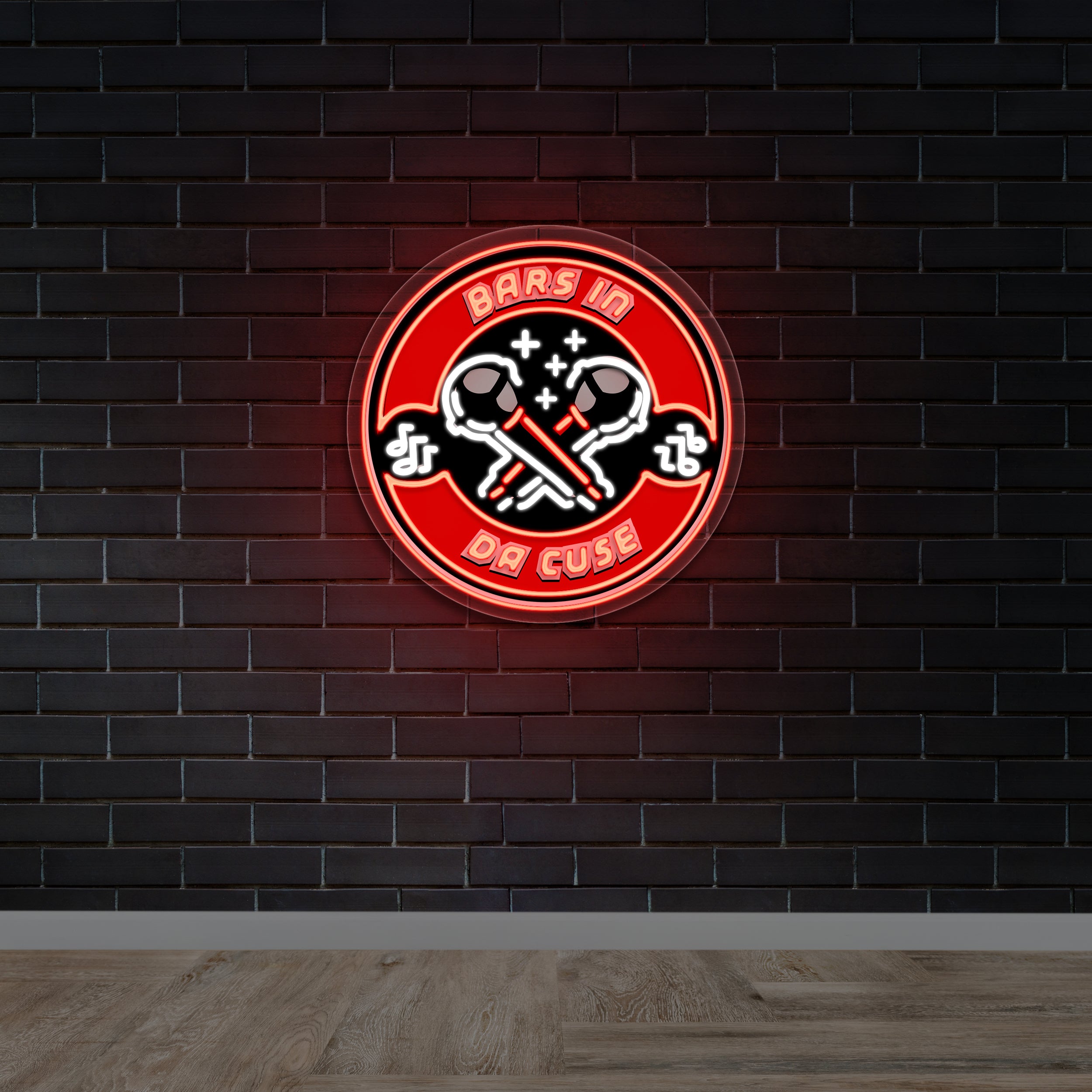 BARS IN DA CUSE - Premium Neon Artwork