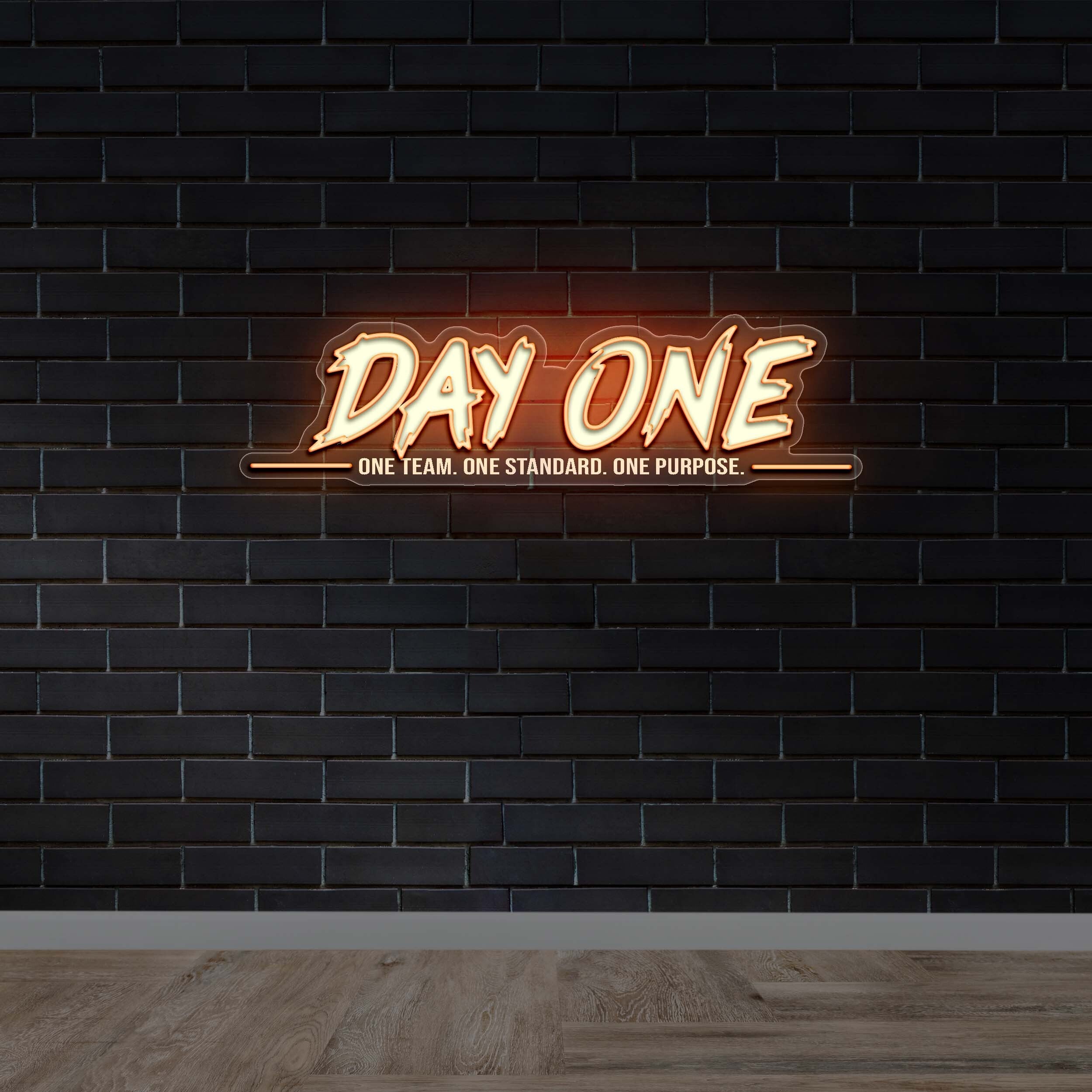 Day One - Premium Neon Artwork