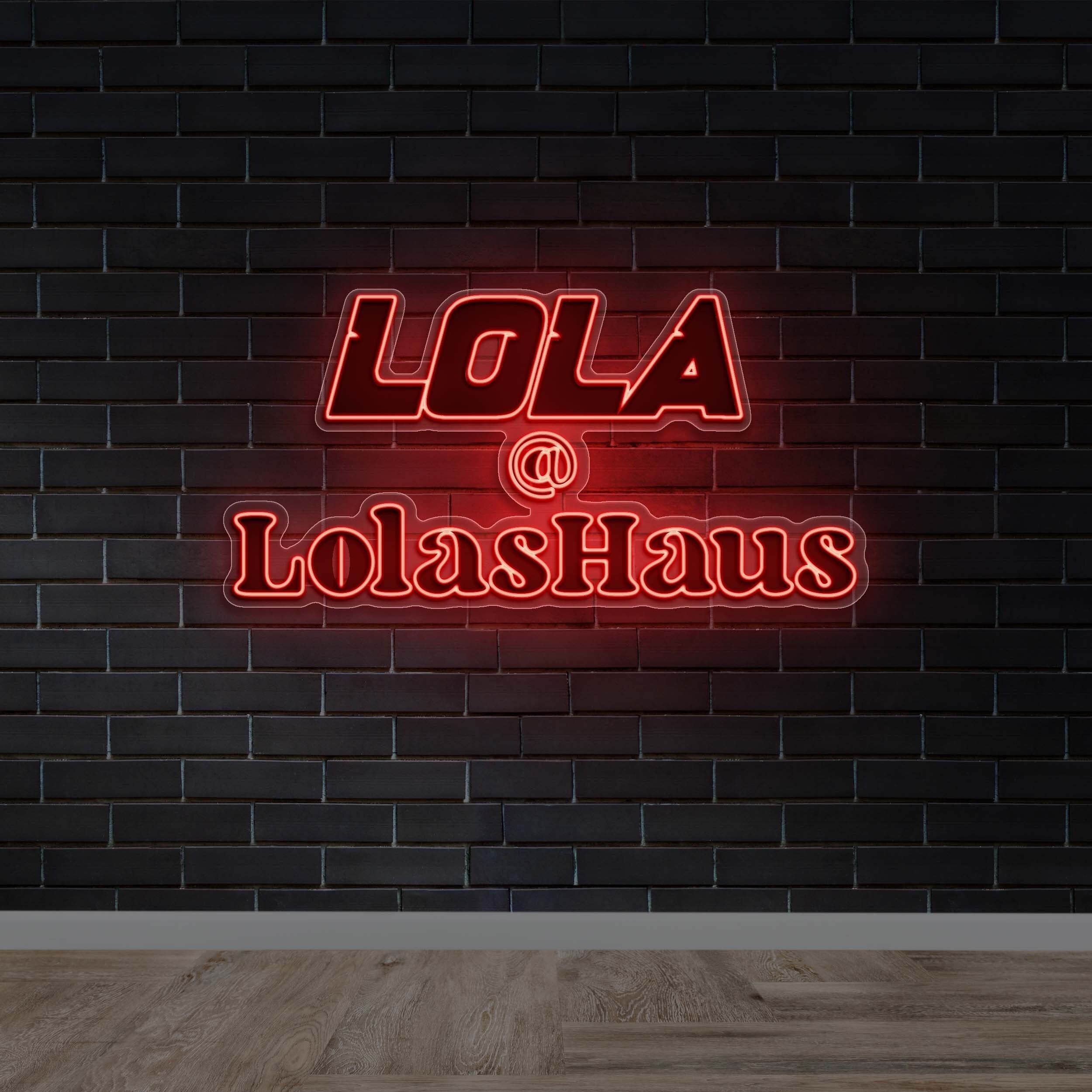 LOLA - Premium Neon Artwork