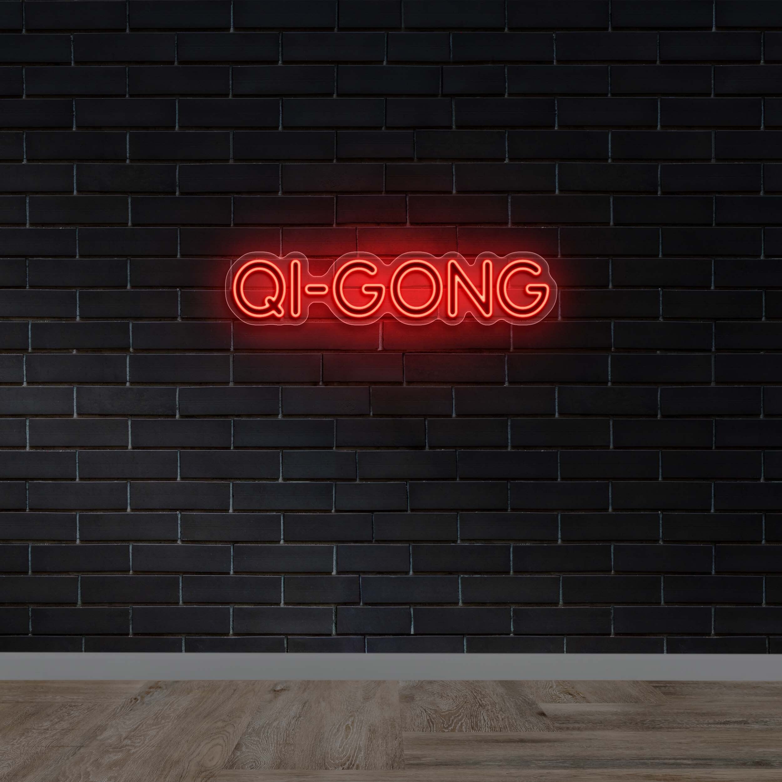 QI-GONG - Premium Neon Artwork