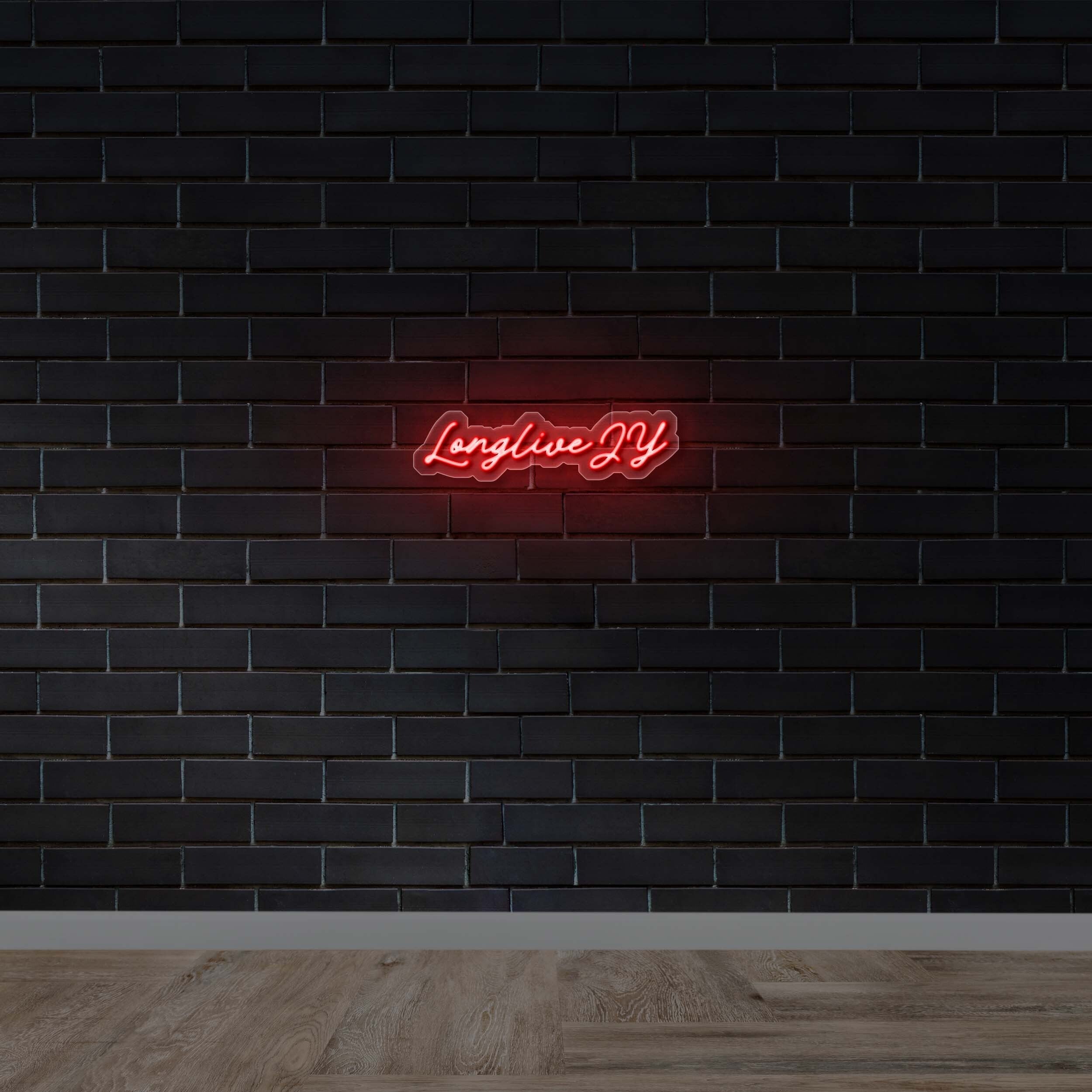 LongliveJY - Premium Neon Artwork
