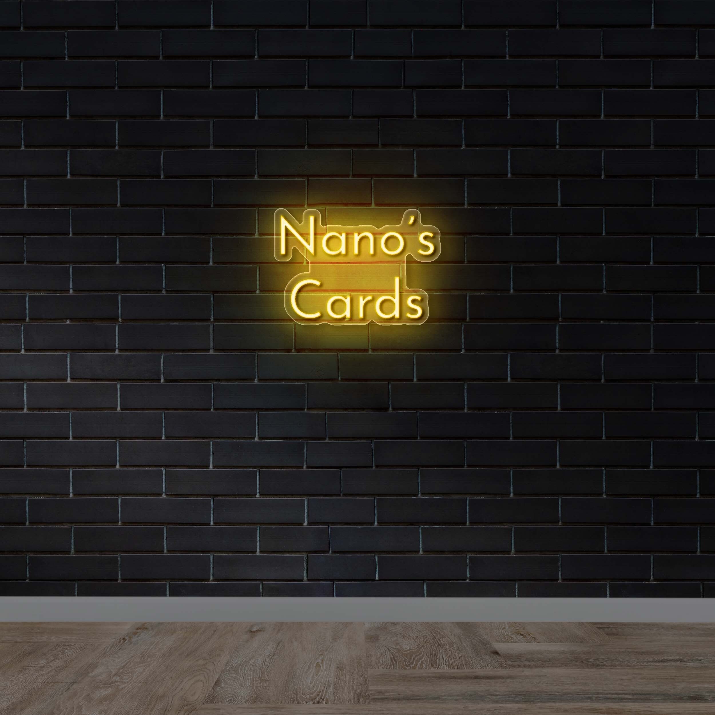 Nano's Cards - Premium Neon Artwork