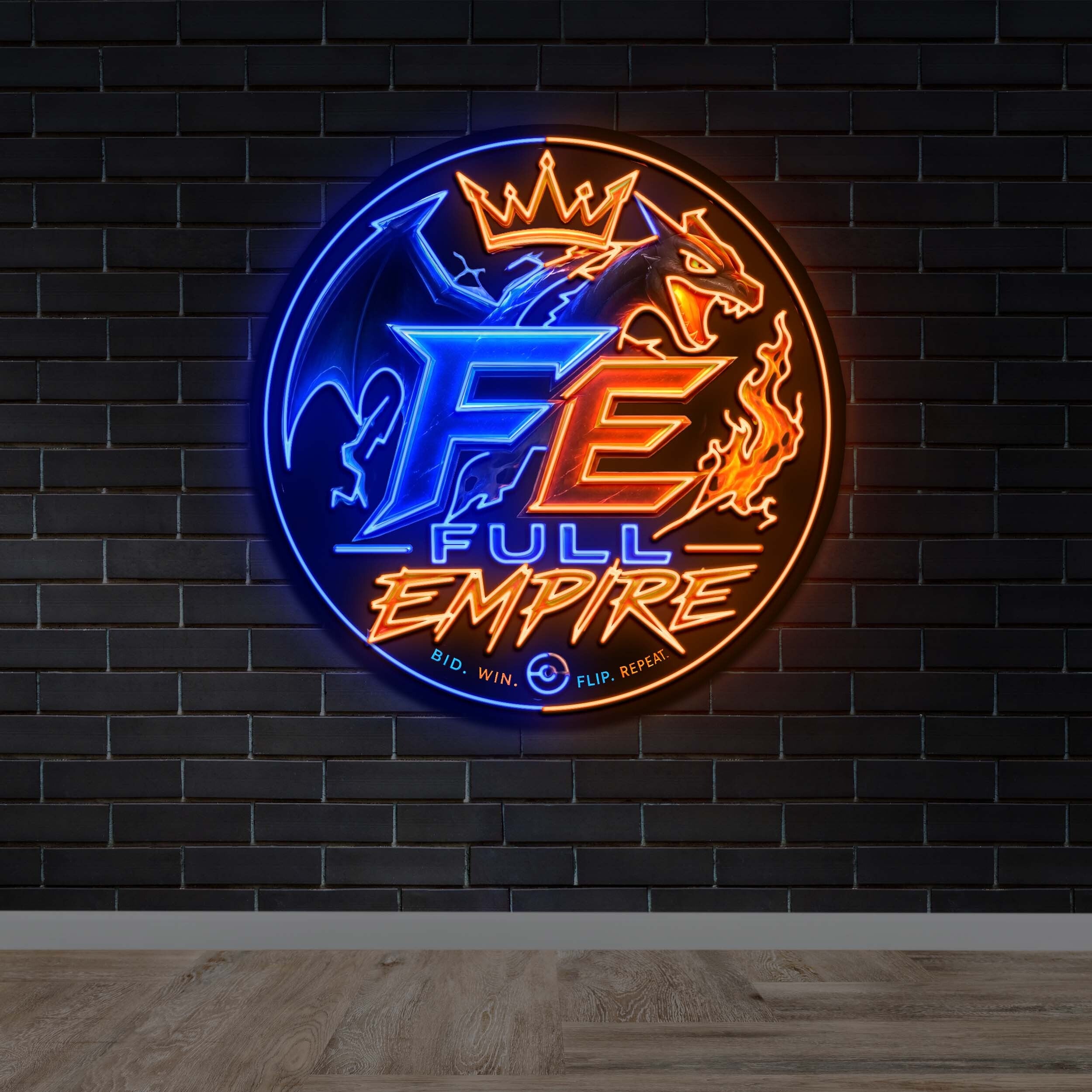 Full Empire - Premium Neon Artwork