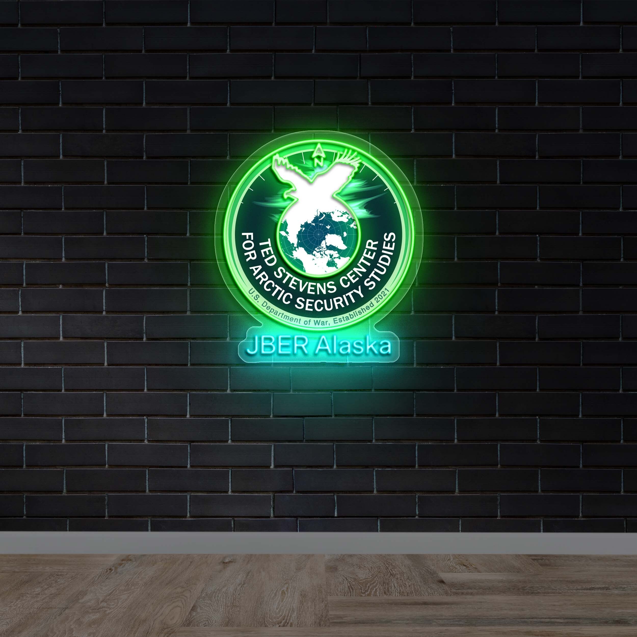 JBER Alaska - Premium Neon Artwork