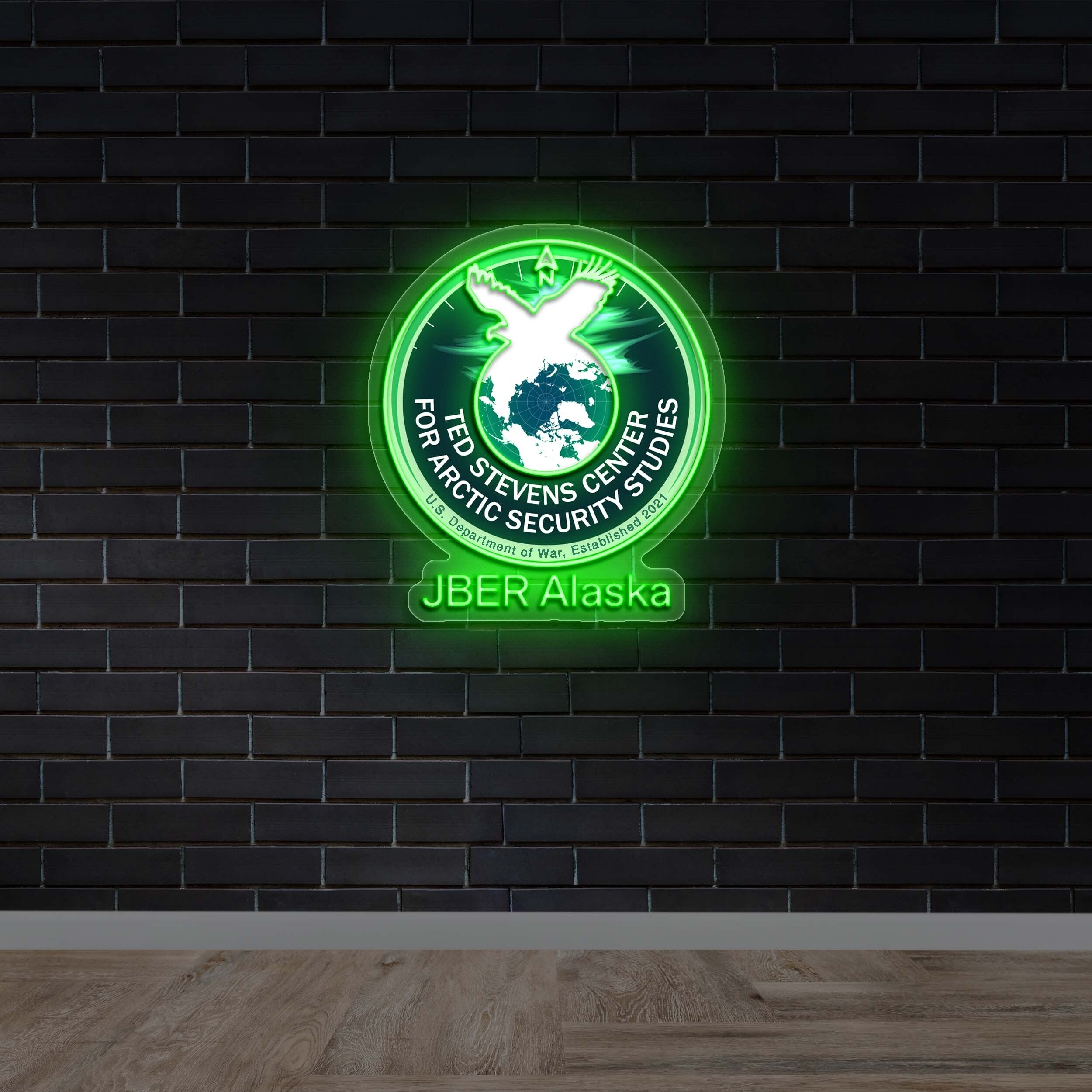 JBER Alaska - Premium Neon Artwork