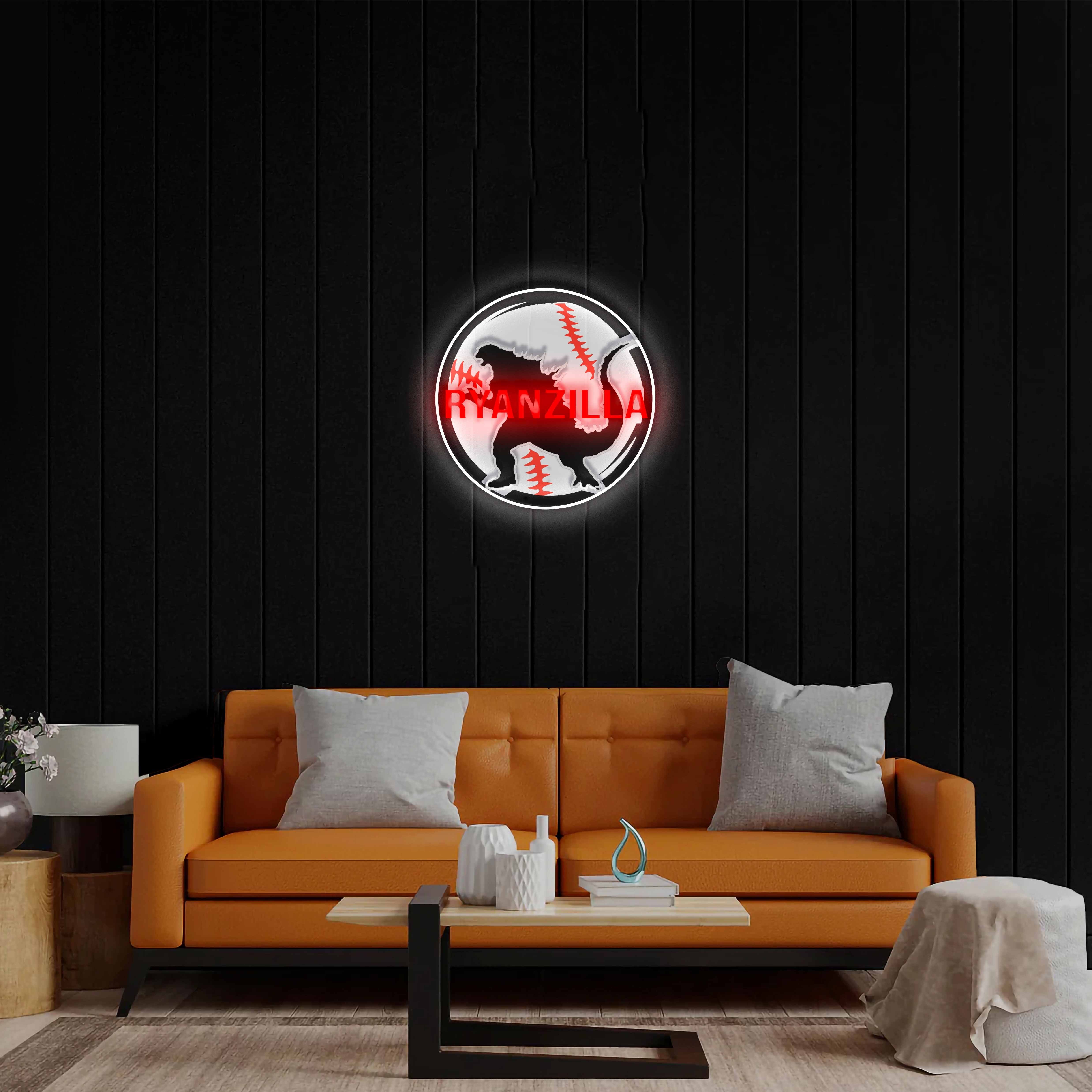 RYANZILLA - Premium Neon Artwork