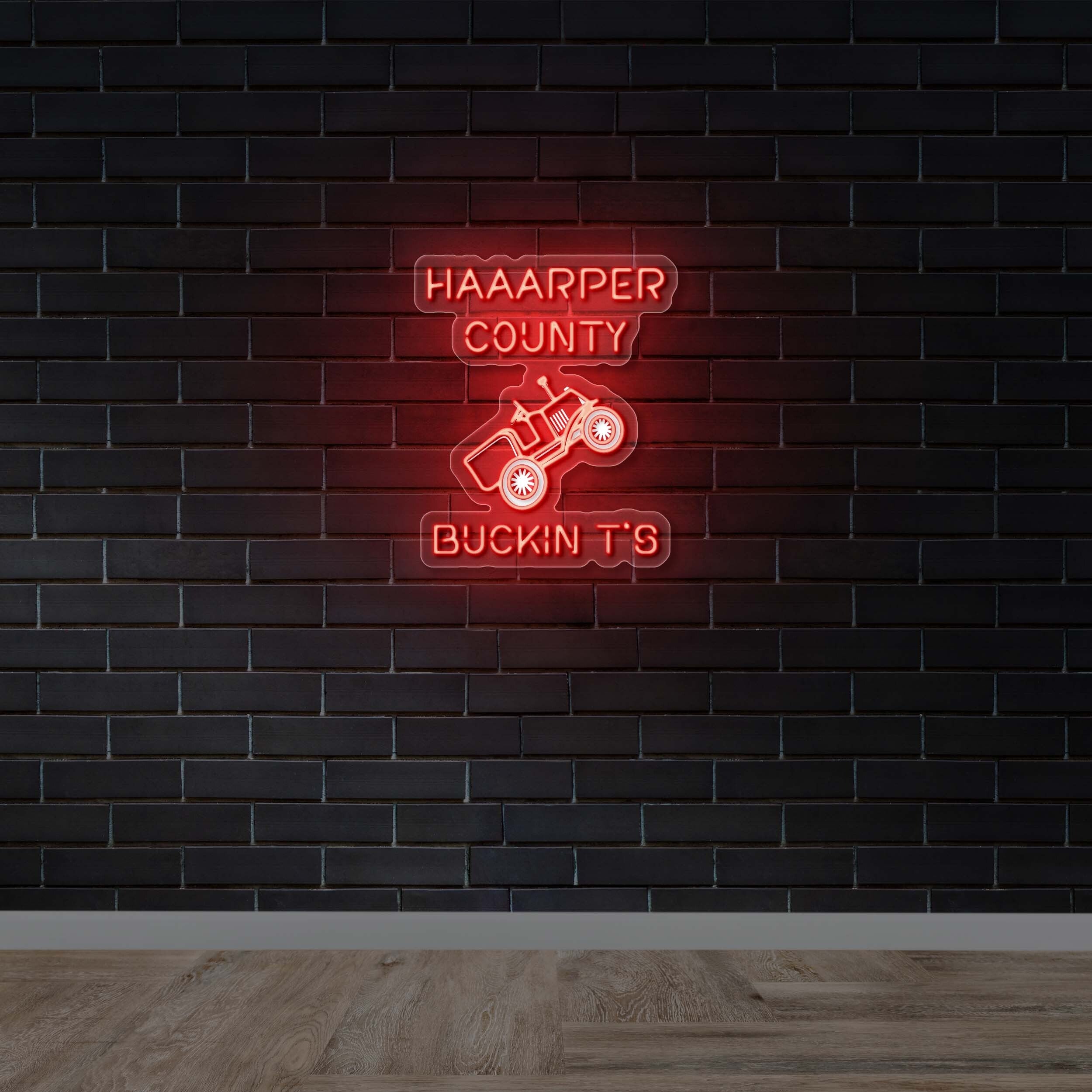 HAAARPER COUNTY | 3rd Version - Premium Neon Artwork