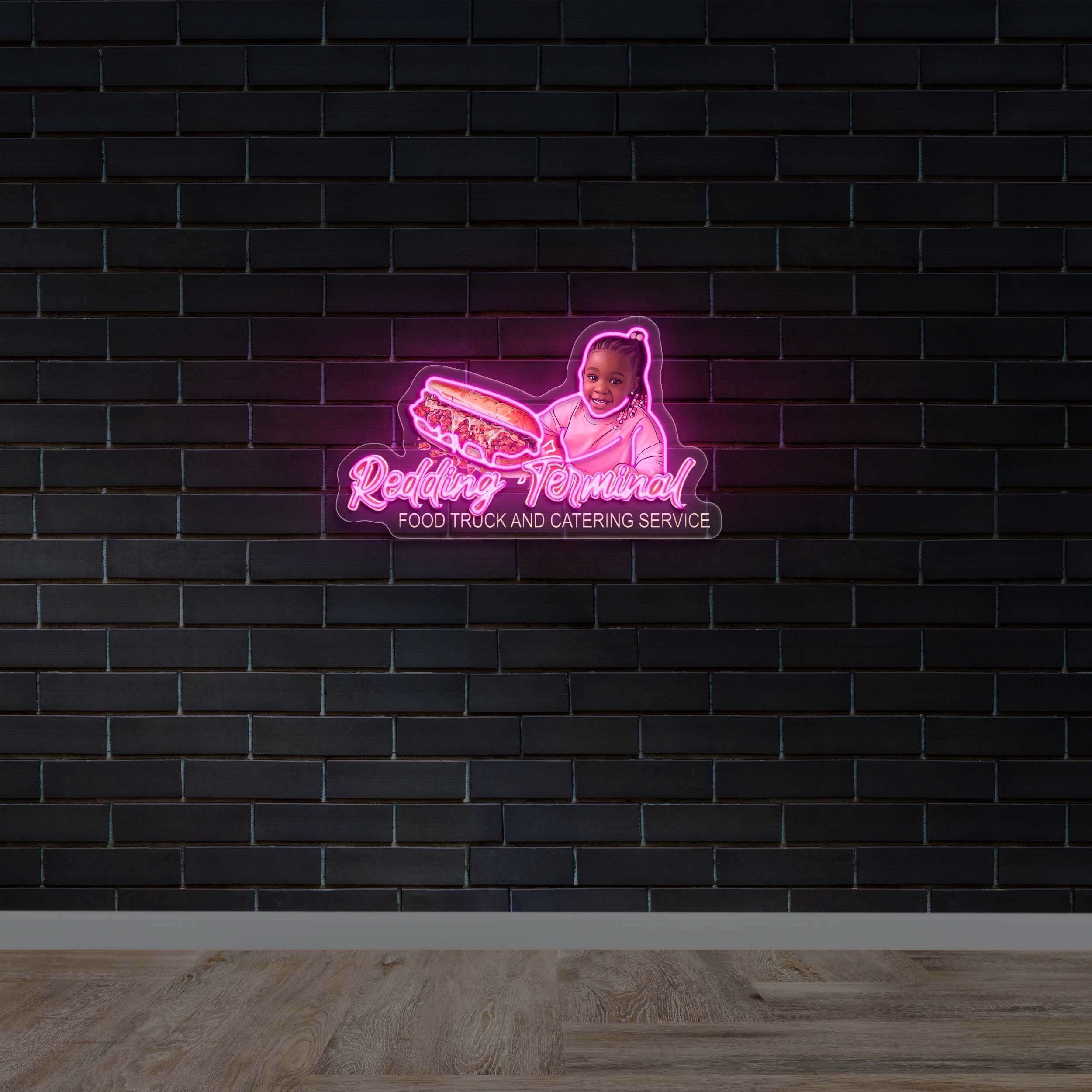 Redding Terminal – Premium Neon Artwork