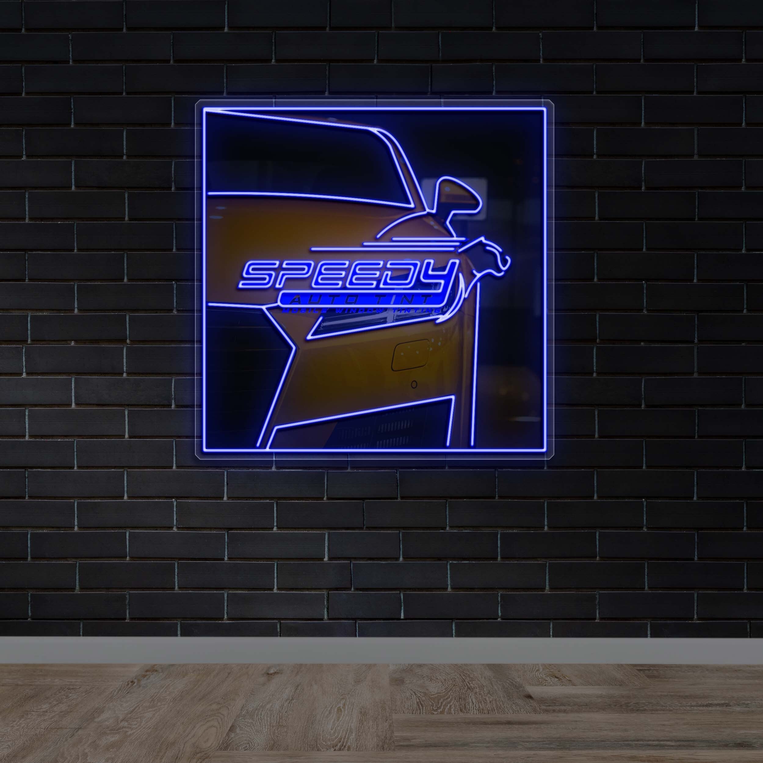 SPEEDY AUTO TINT II - Premium Neon Artwork