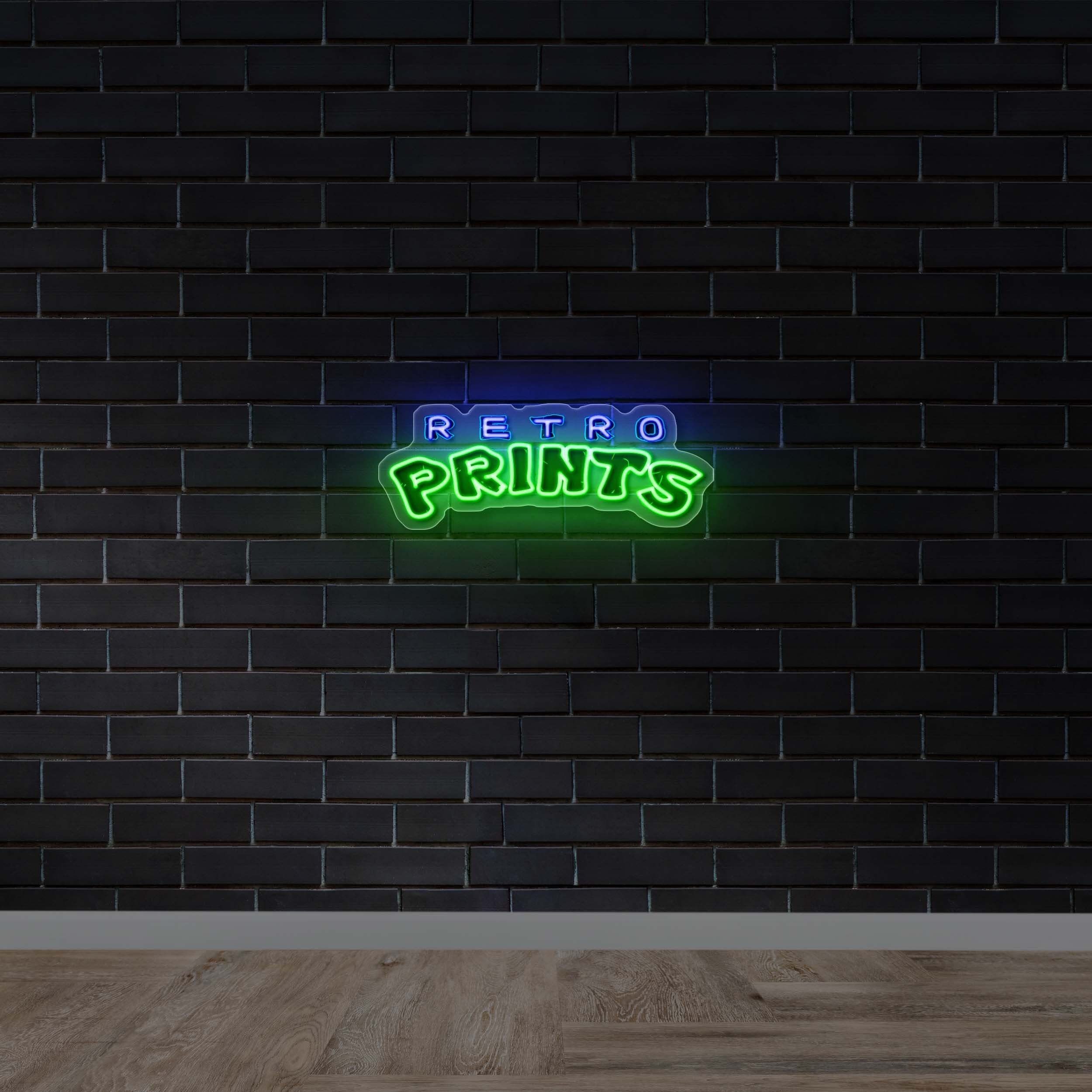 RETRO PRINTS II - Premium Neon Artwork