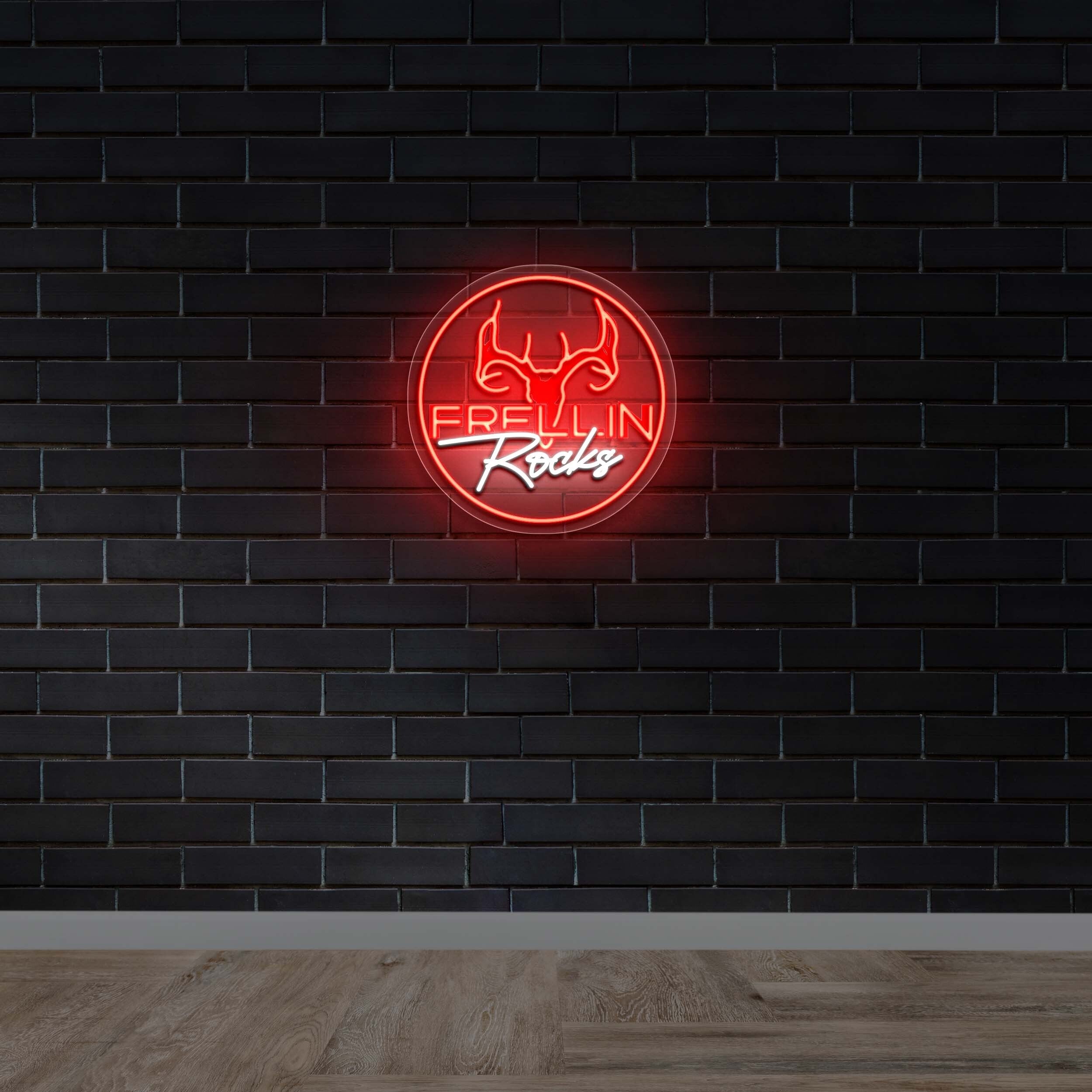 Frellin Rocks - Premium Neon Artwork