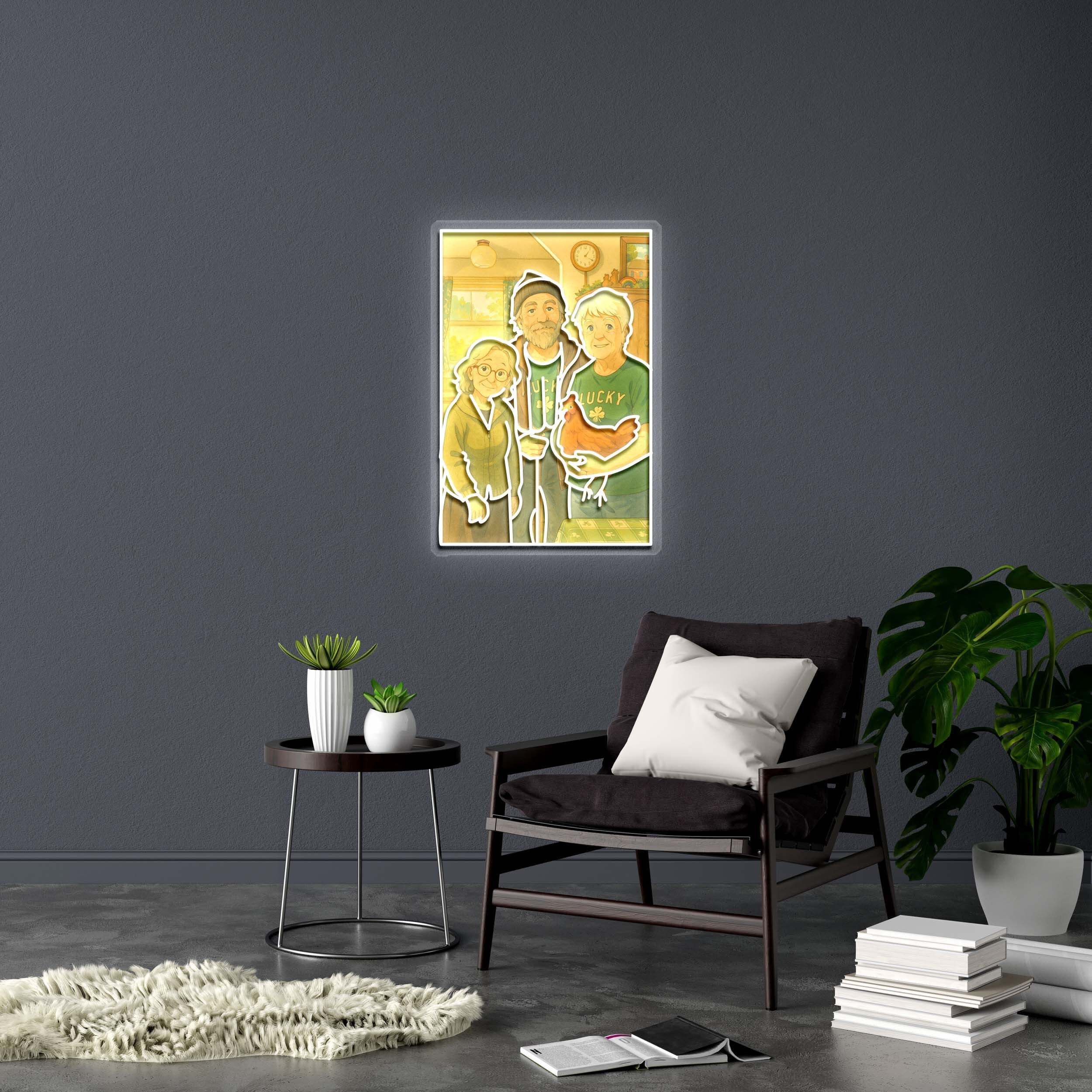 Farm Folks - Premium Neon Artwork
