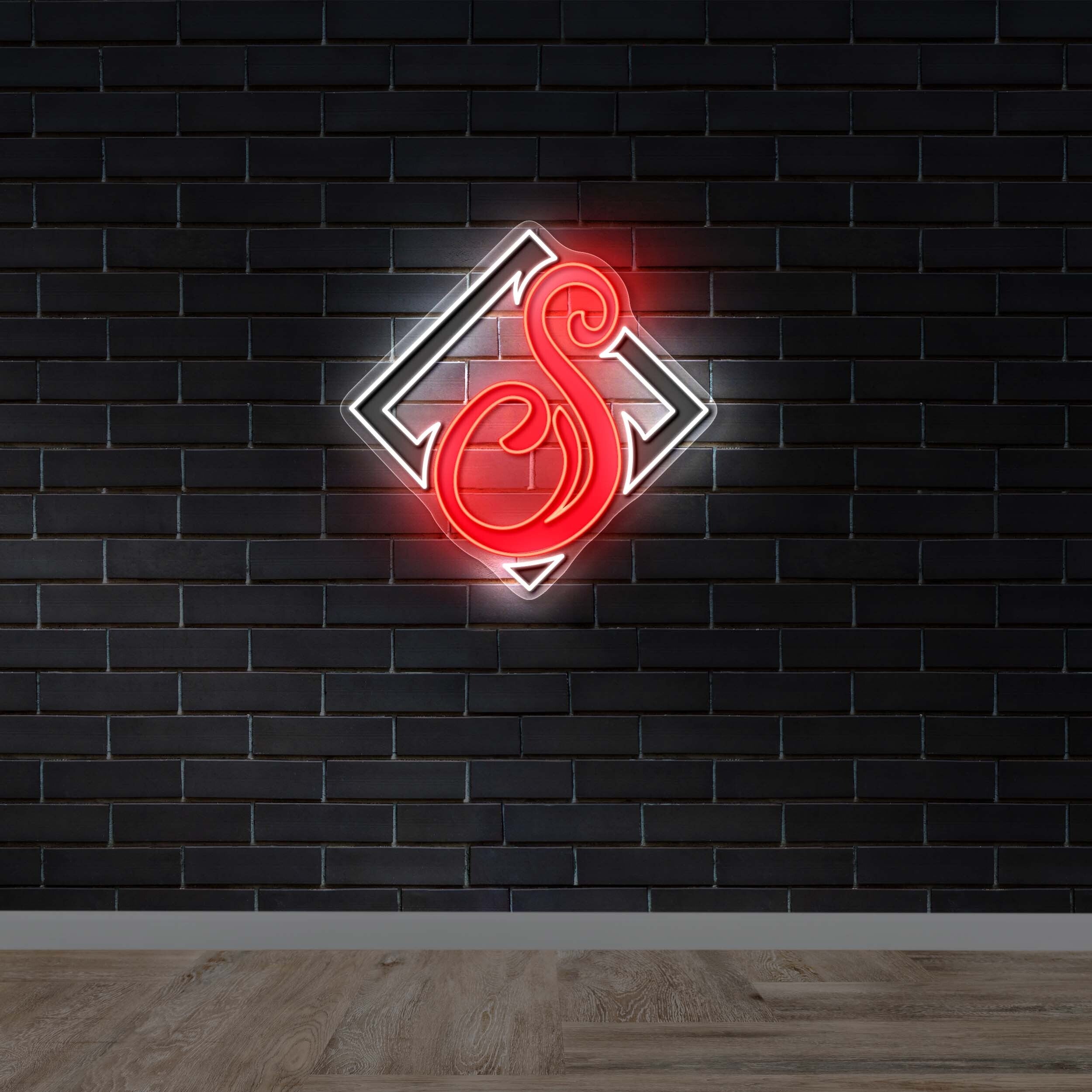 Strut Emblem Logo - Premium Neon Artwork