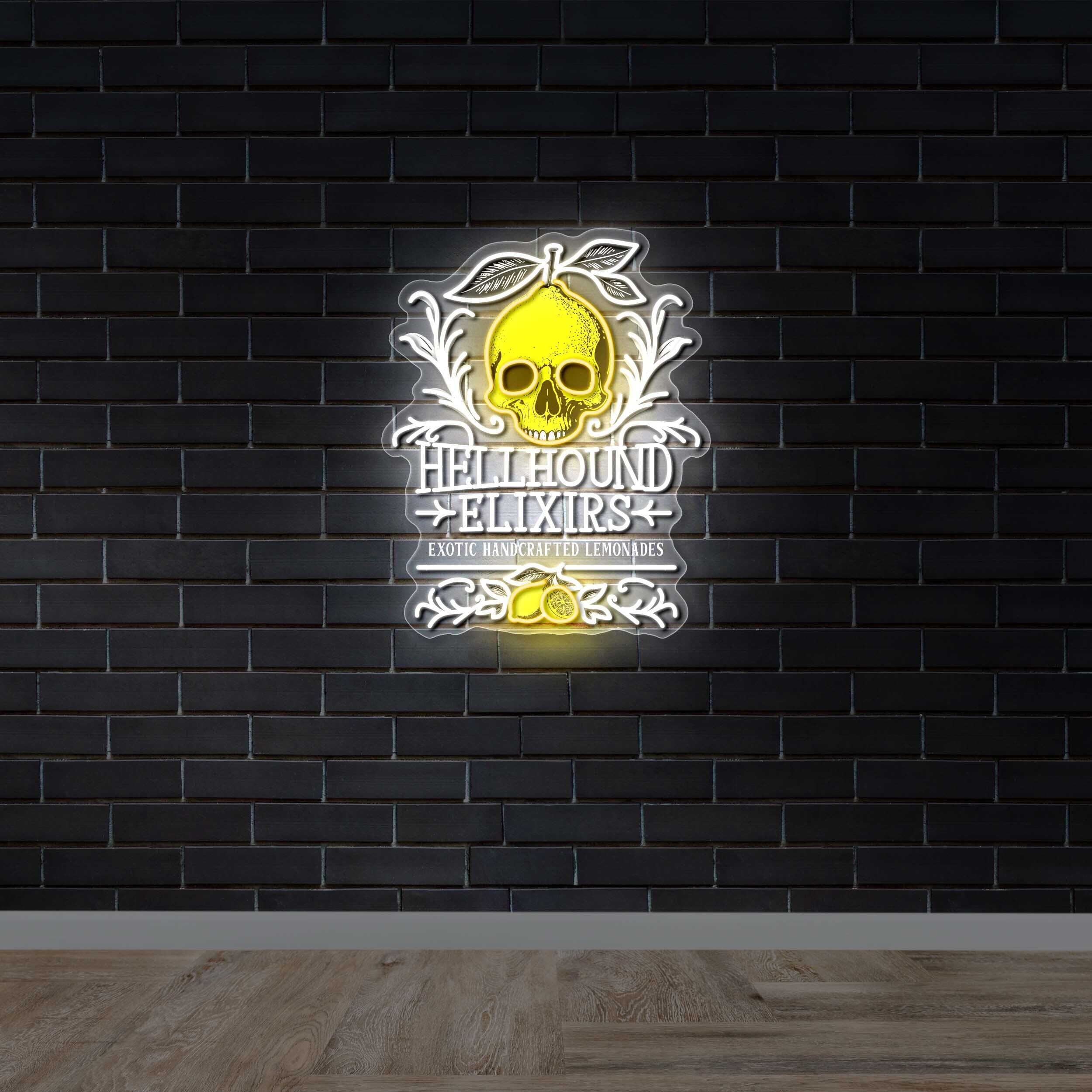 HELLHOUND ELIXIRS - Premium Neon Artwork