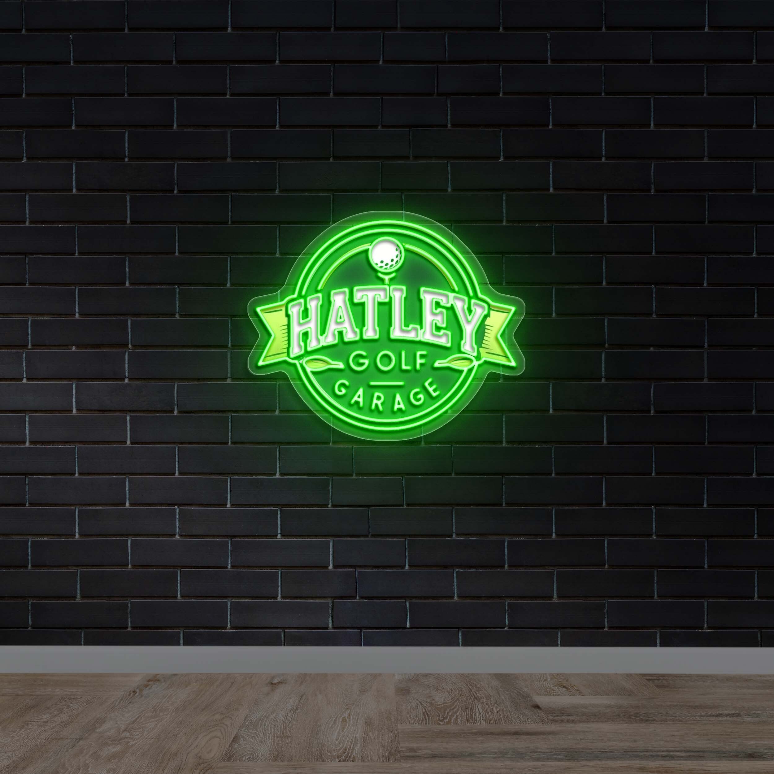 Hatley Golf - Premium Neon Artwork