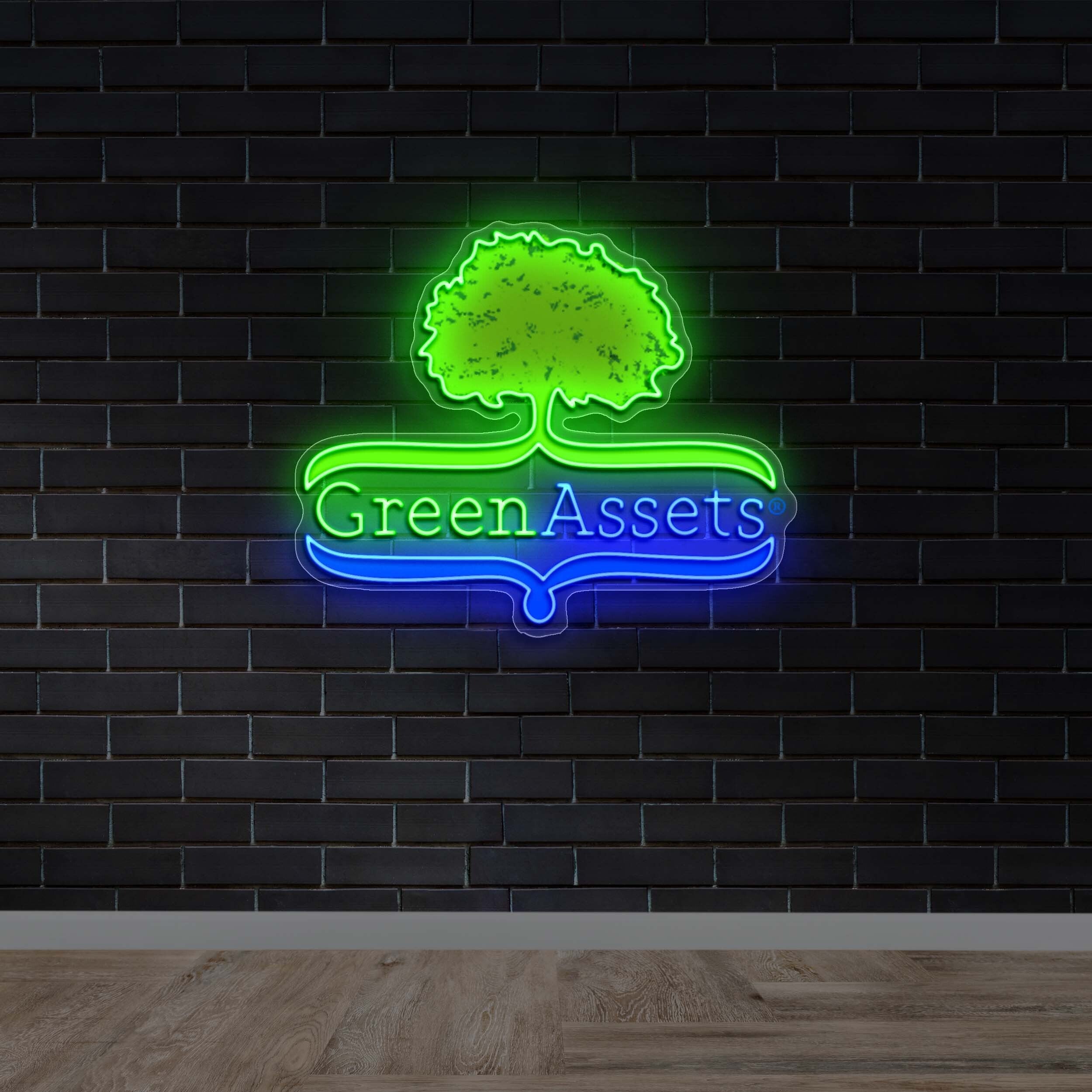 GREEN ASSETS -
Premium Neon Artwork