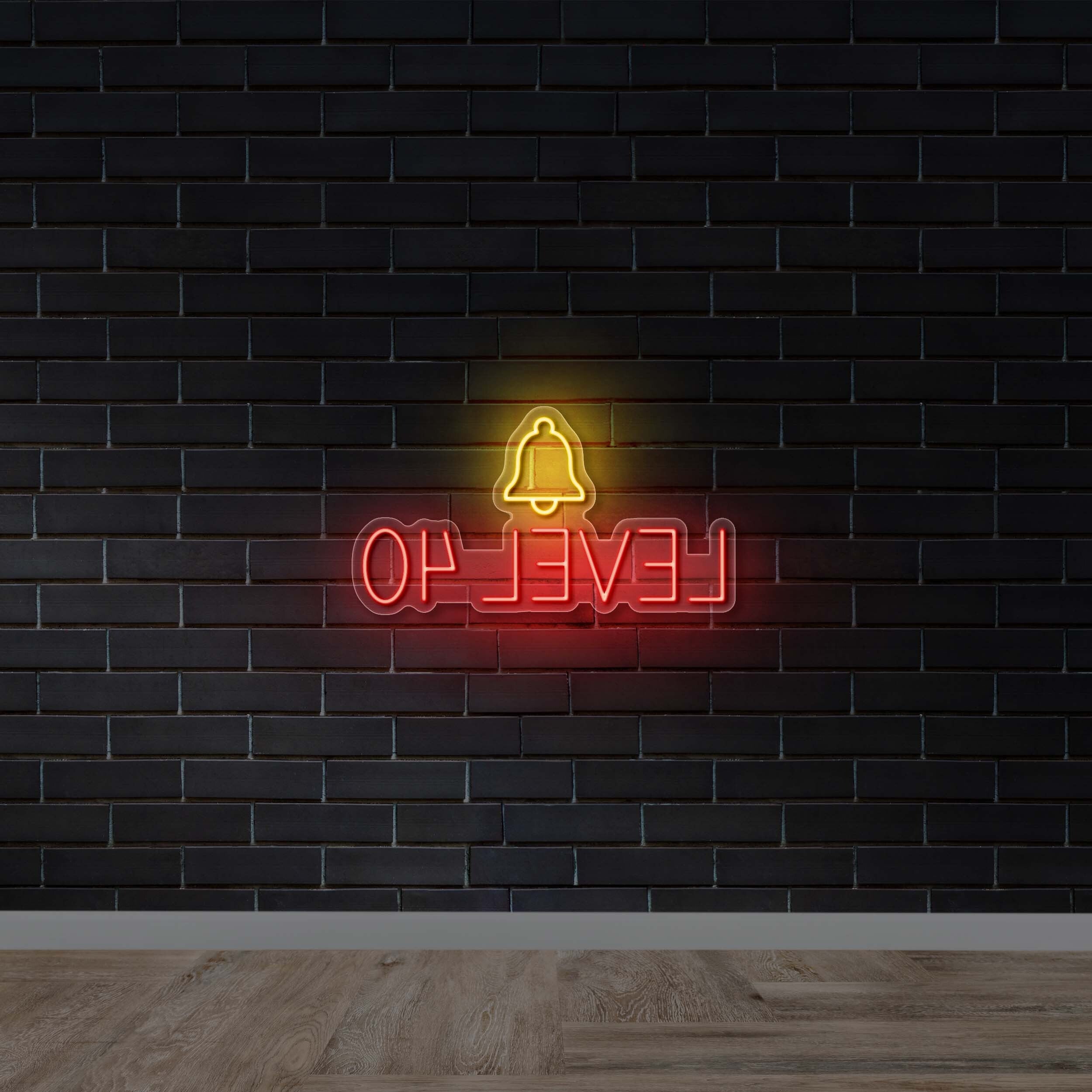 LEVEL 40 | Reversed - Premium Neon Artwork