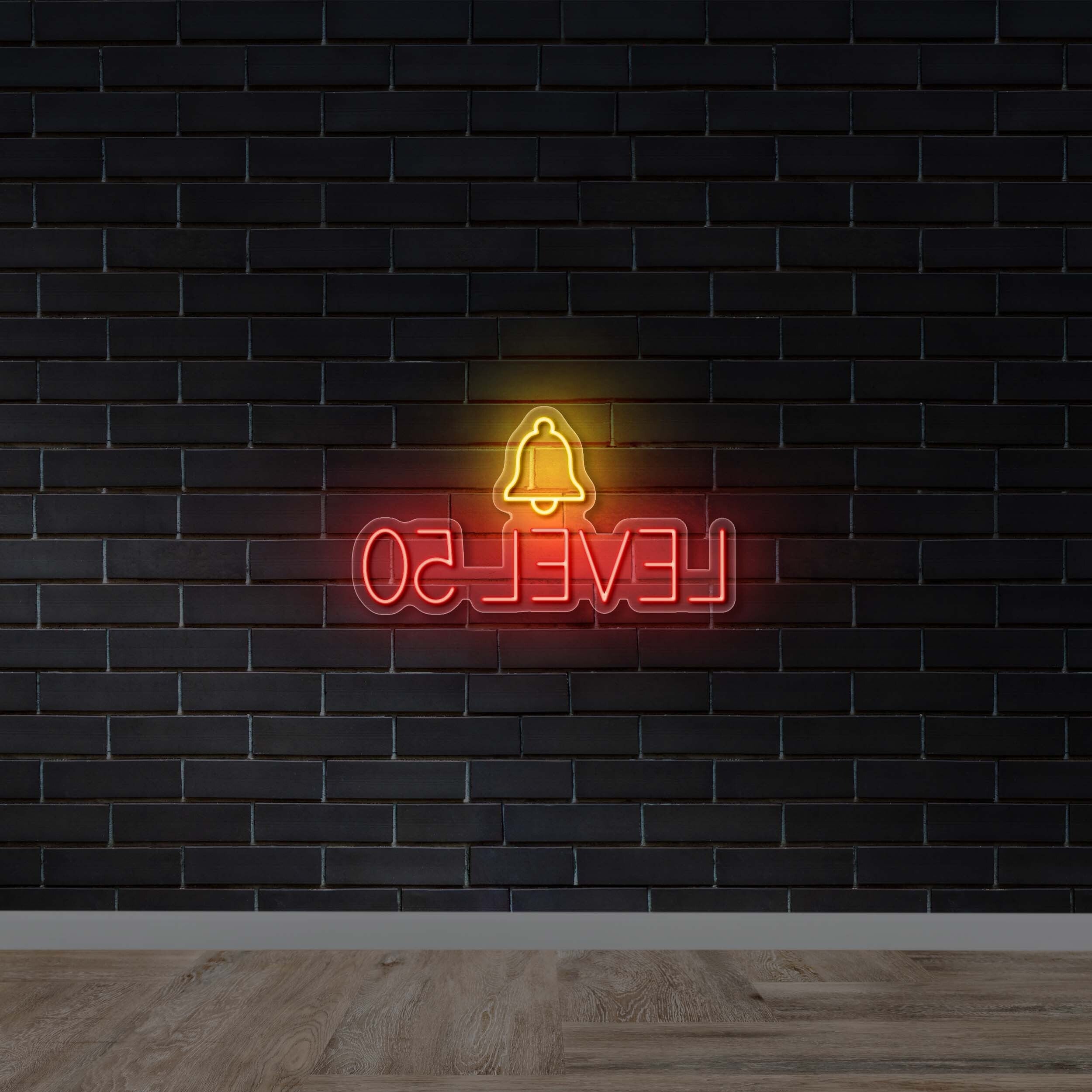 LEVEL 50 | Reversed - Premium Neon Artwork