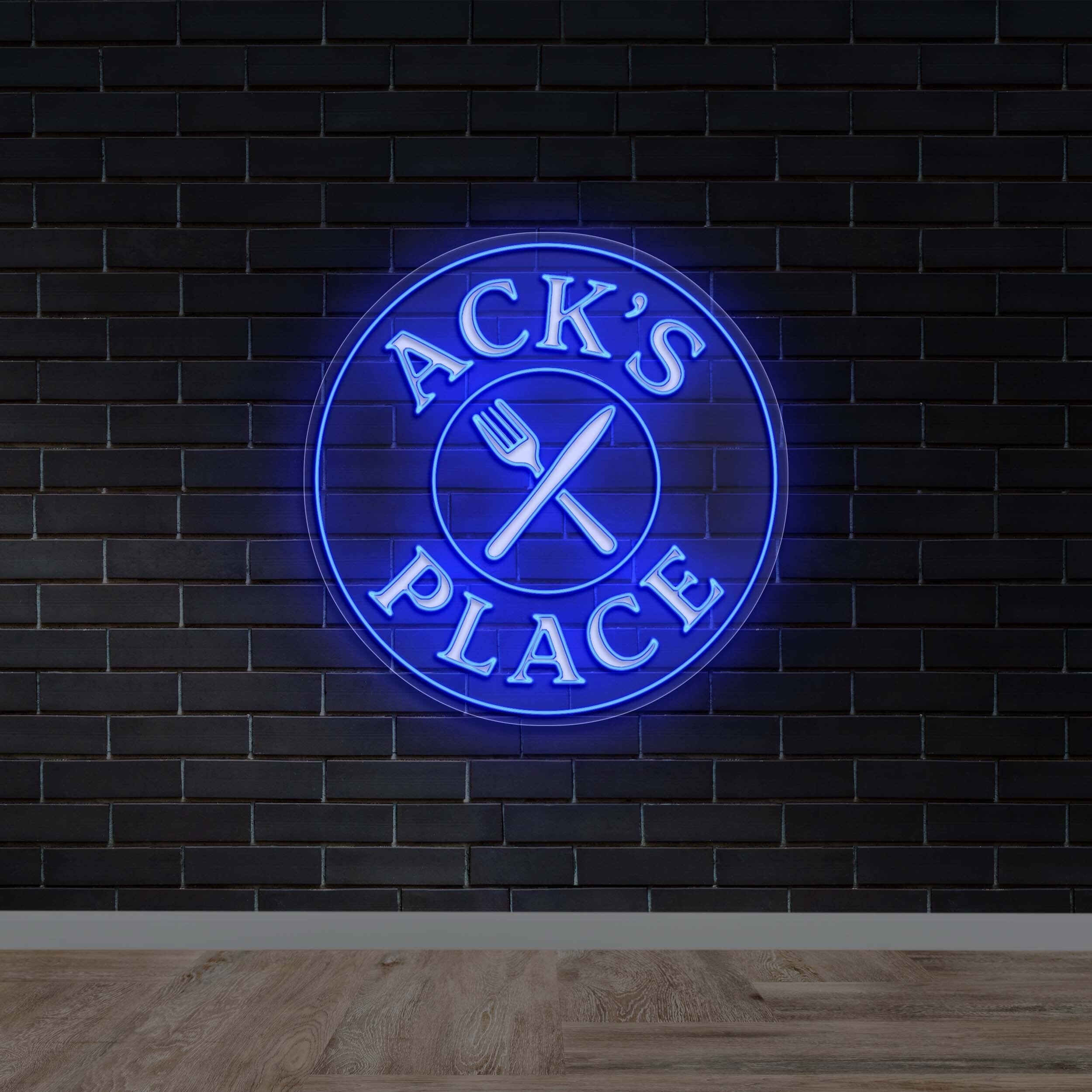 ACK'S PLACE - Premium Neon Artwork