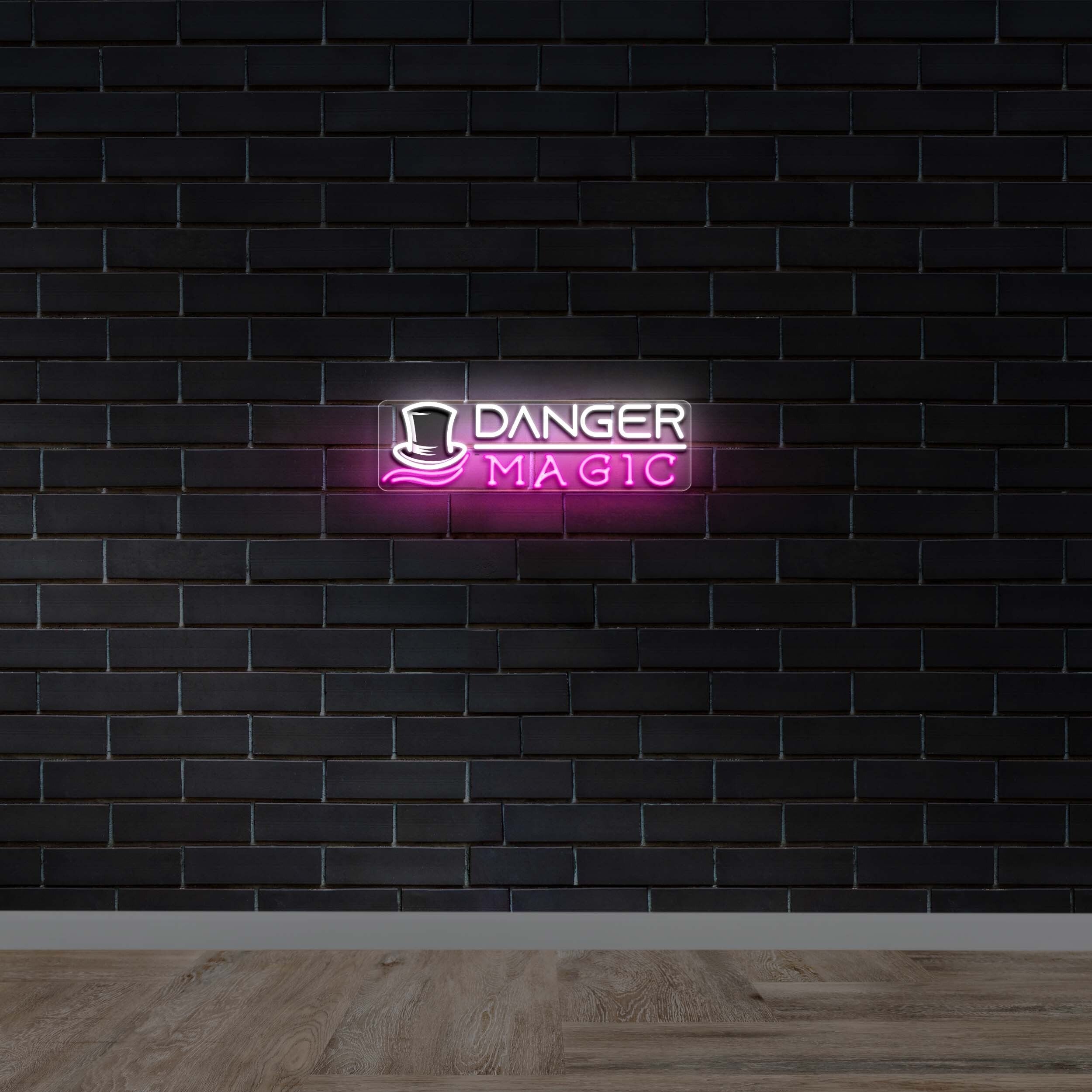 Danger Magic - Premium Neon Artwork