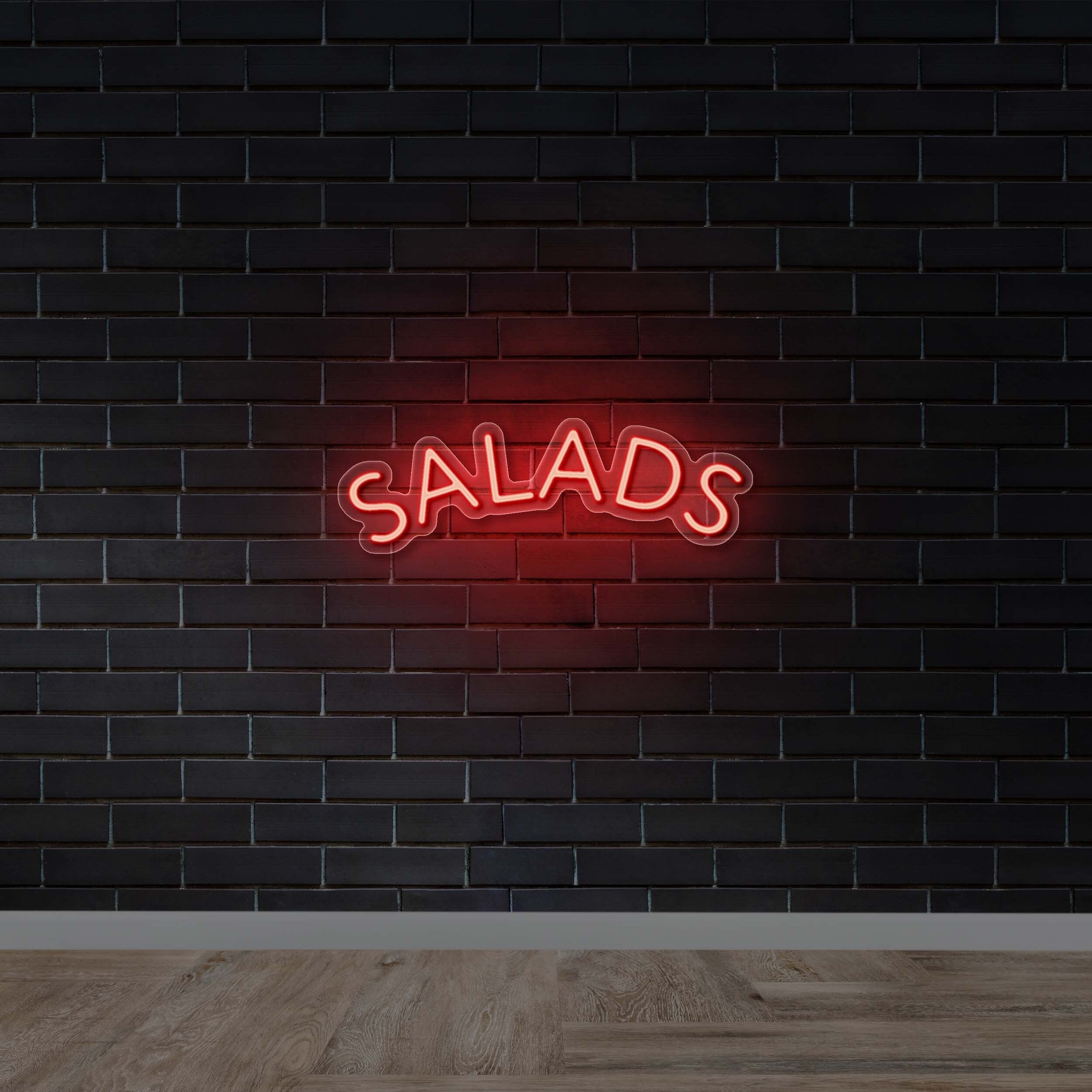Salads - Premium Neon Artwork