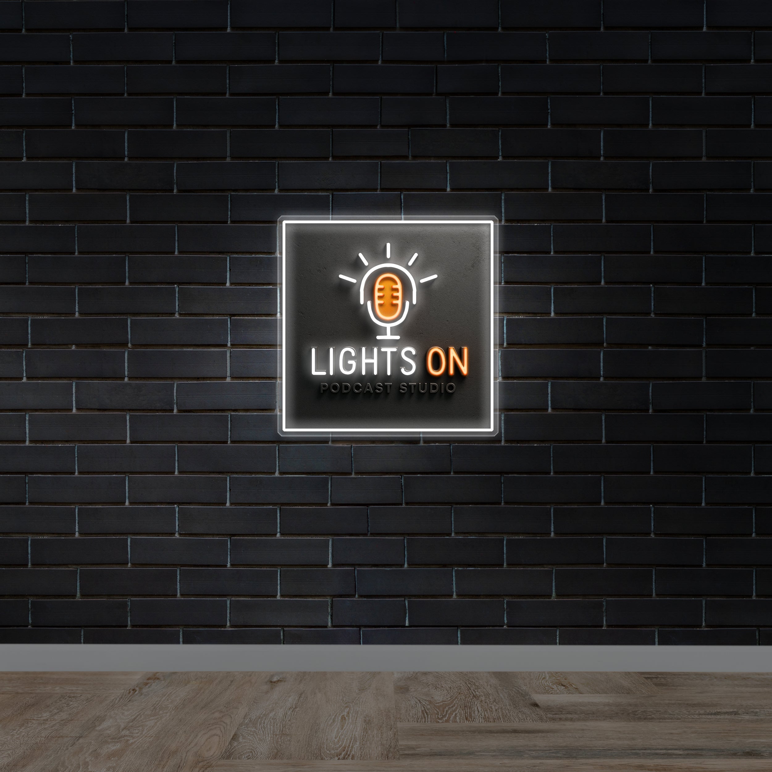 LIGHTS ON - Premium Neon Artwork