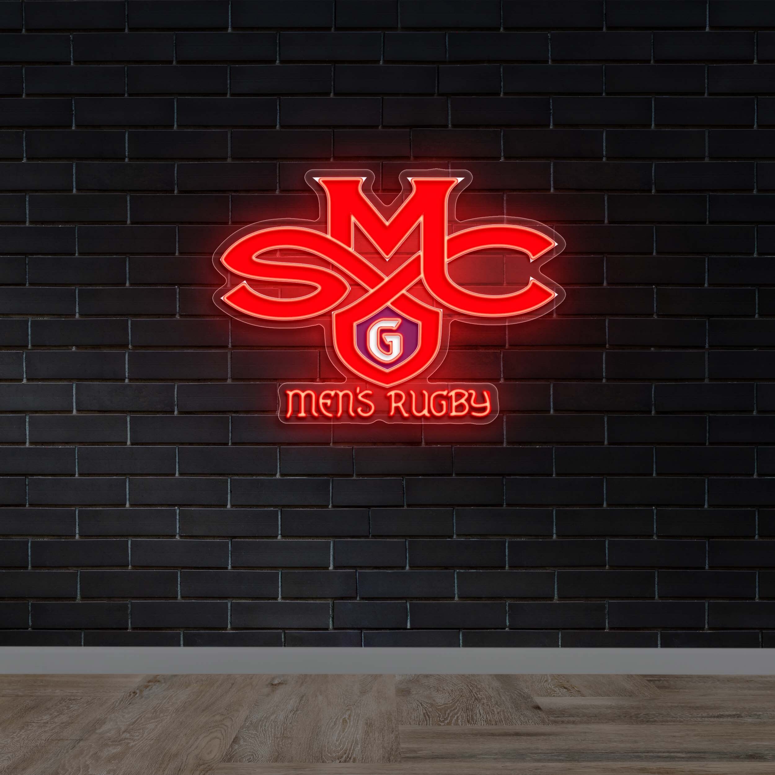 SMC Men's Rugby - Premium Neon Artwork