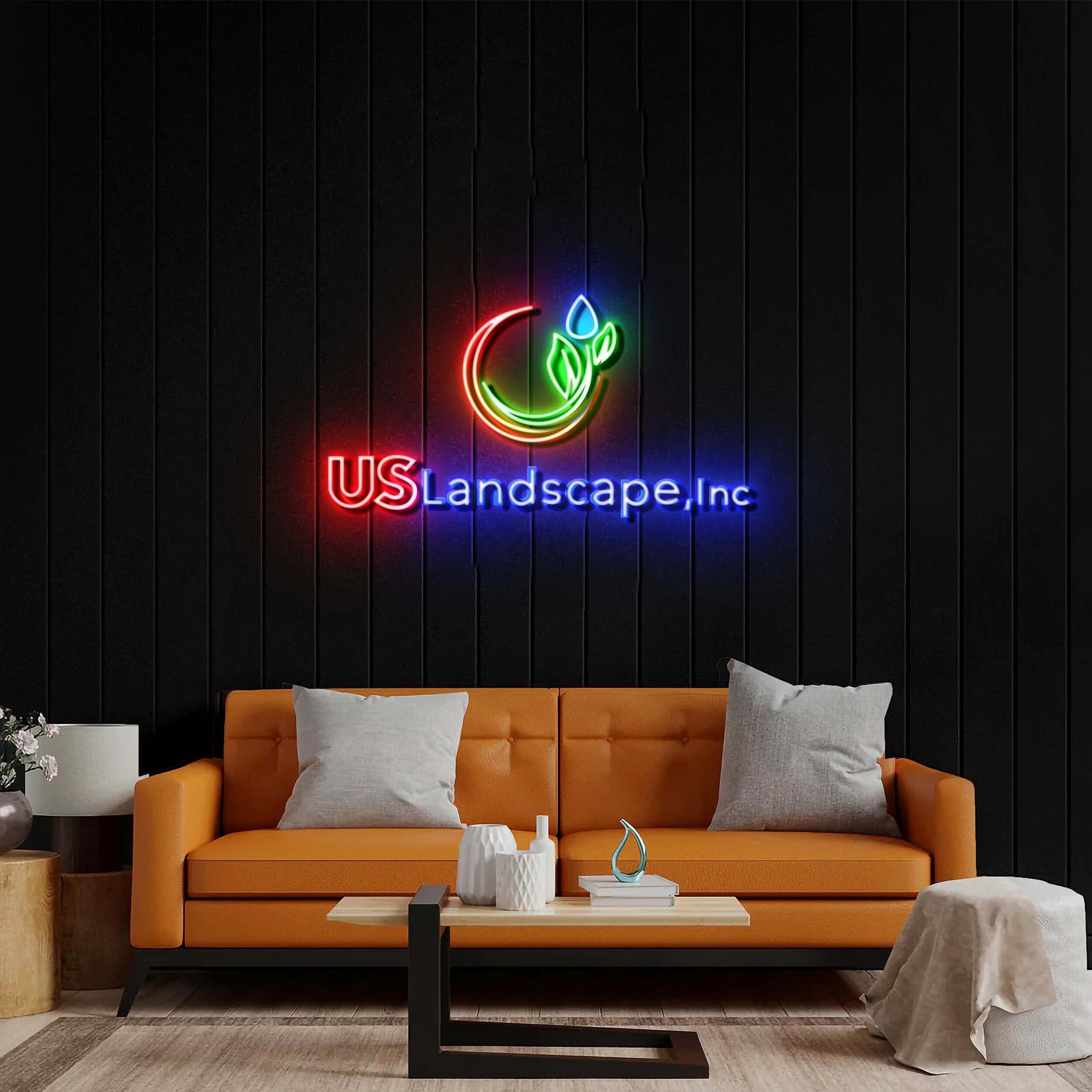 US Landscape Inc - Premium Neon Artwork