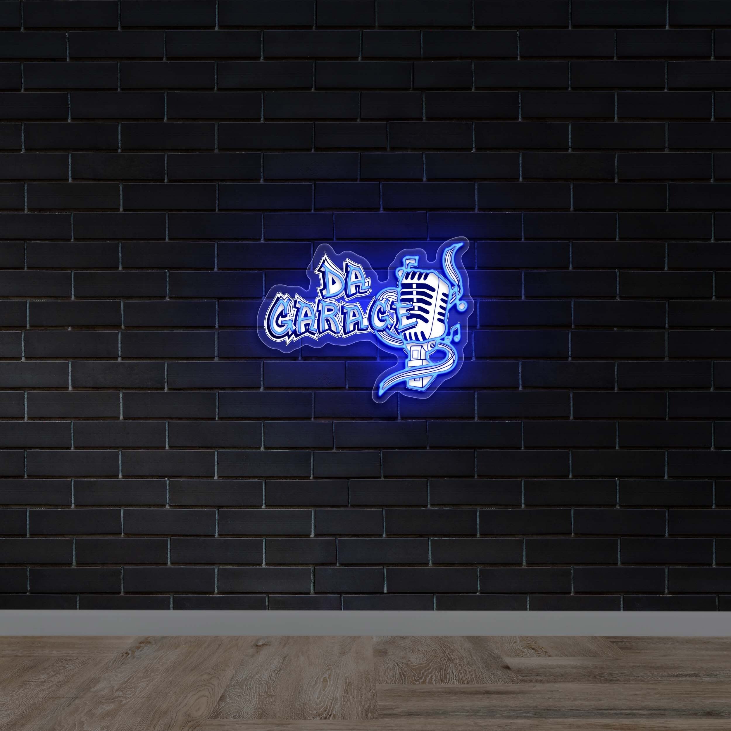 DA GARAGE - Premium Neon Artwork