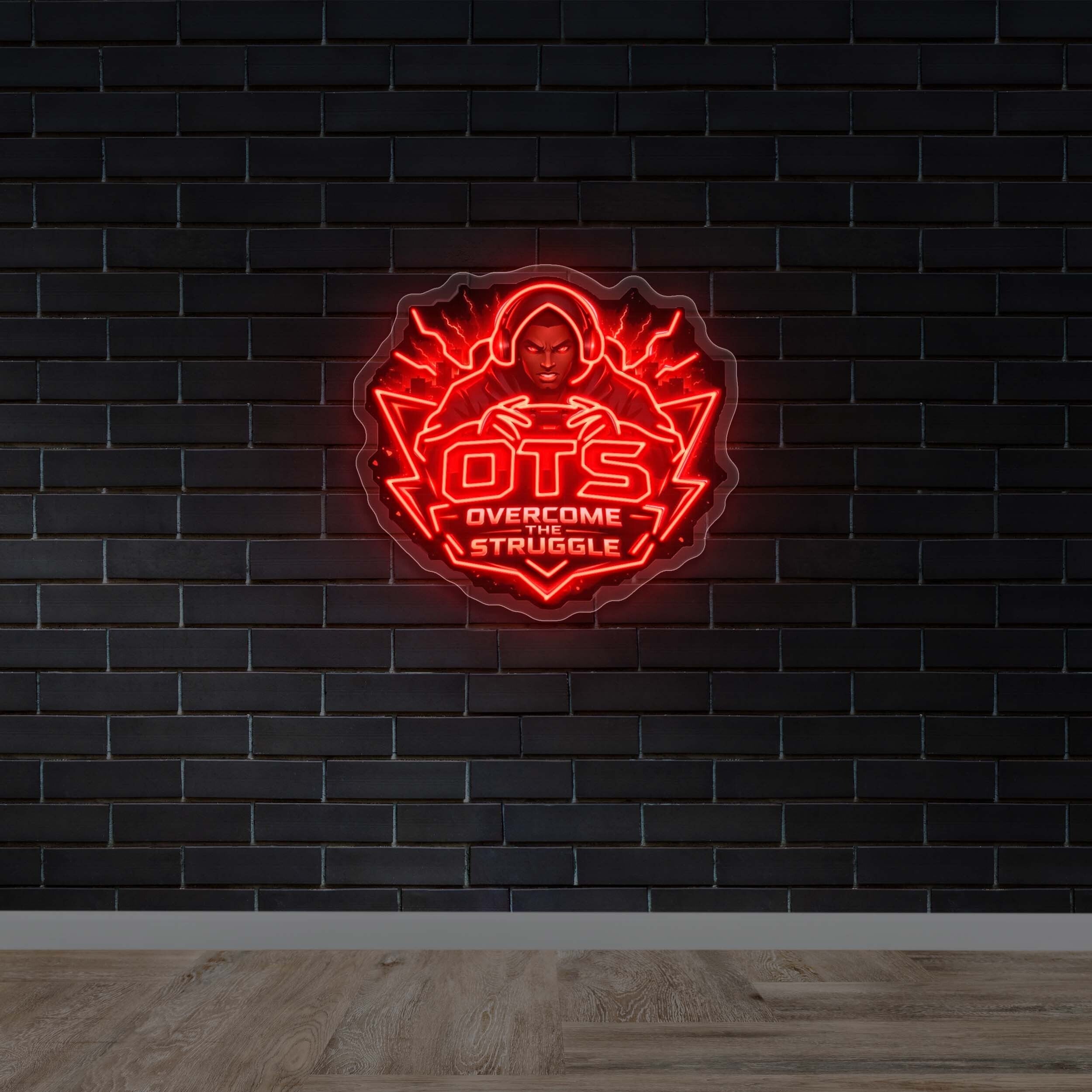 OTS - Premium Neon Artwork