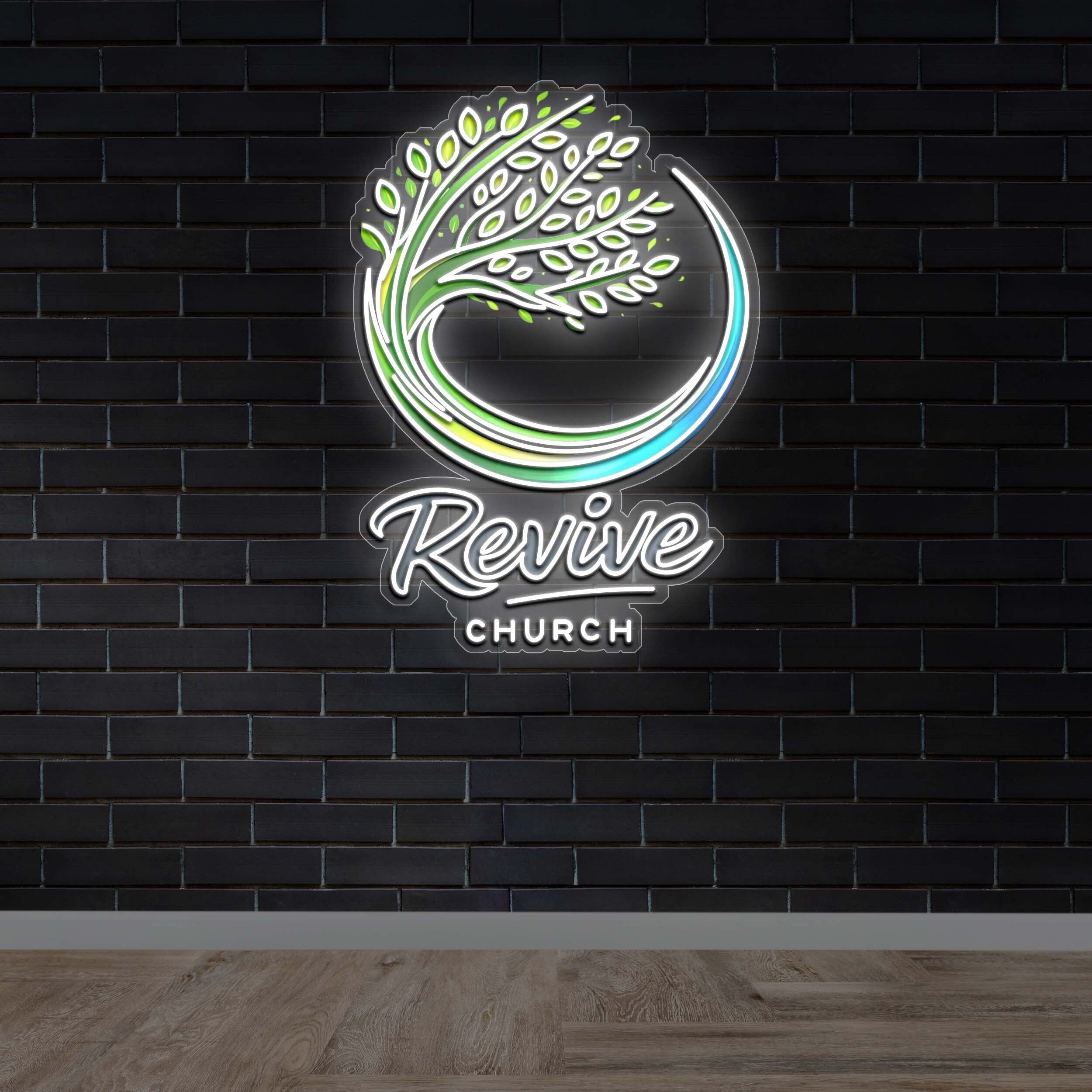 Revive Church - Premium Neon Artwork