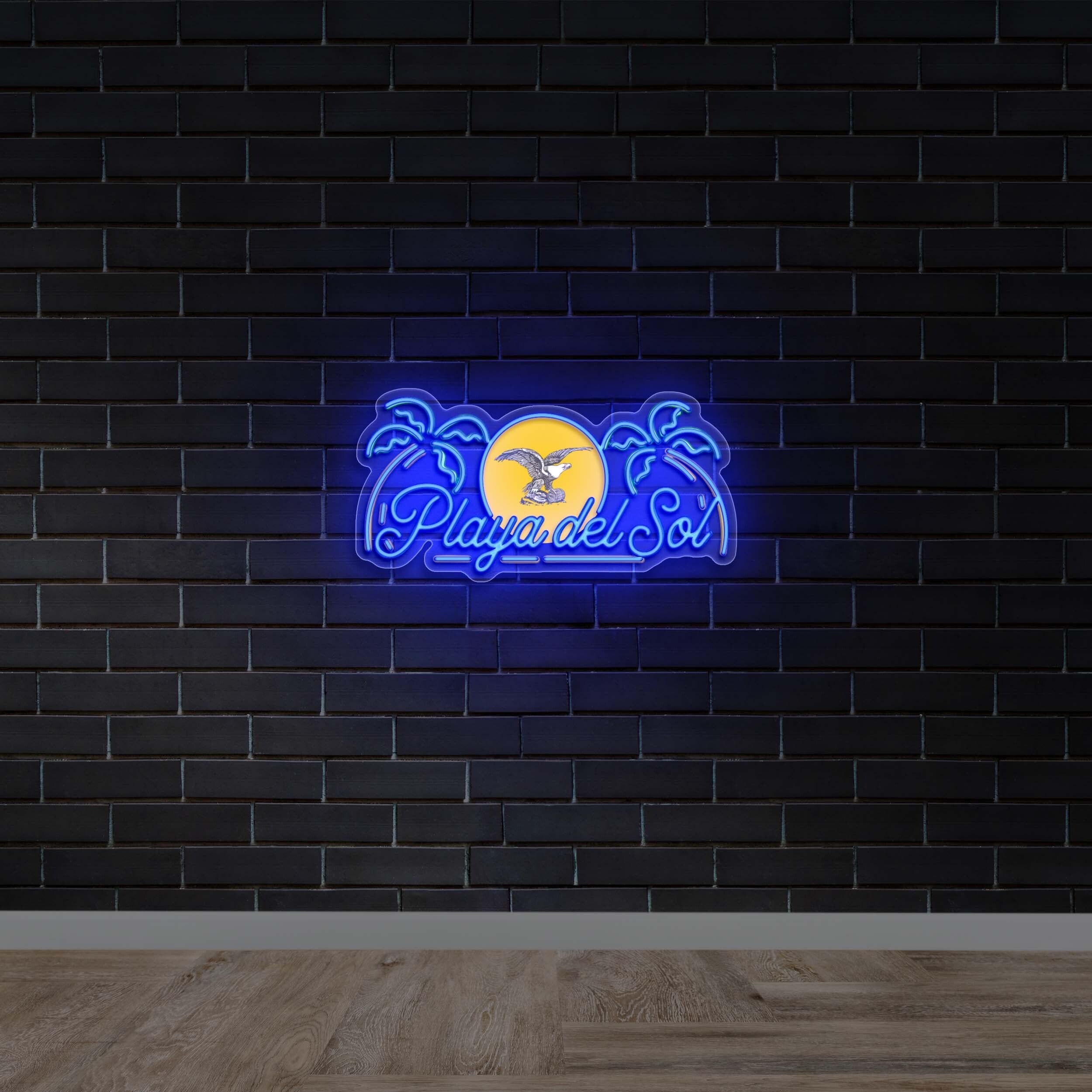 Playa Del Sol - Premium Neon Artwork