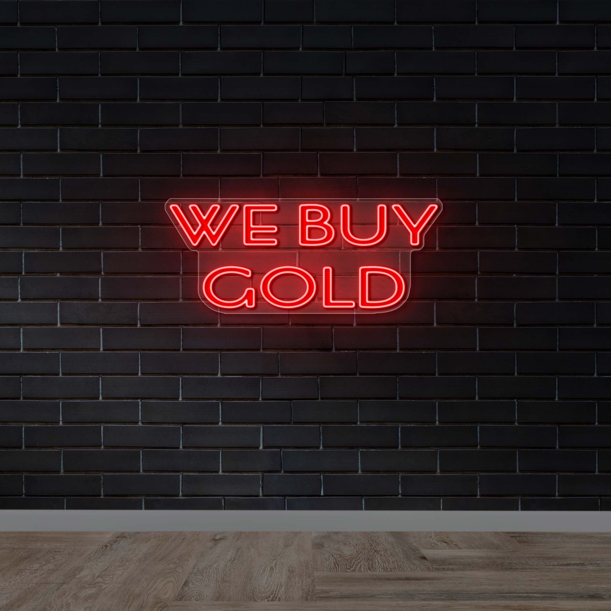 WE BUY GOLD - Premium Neon Artwork
