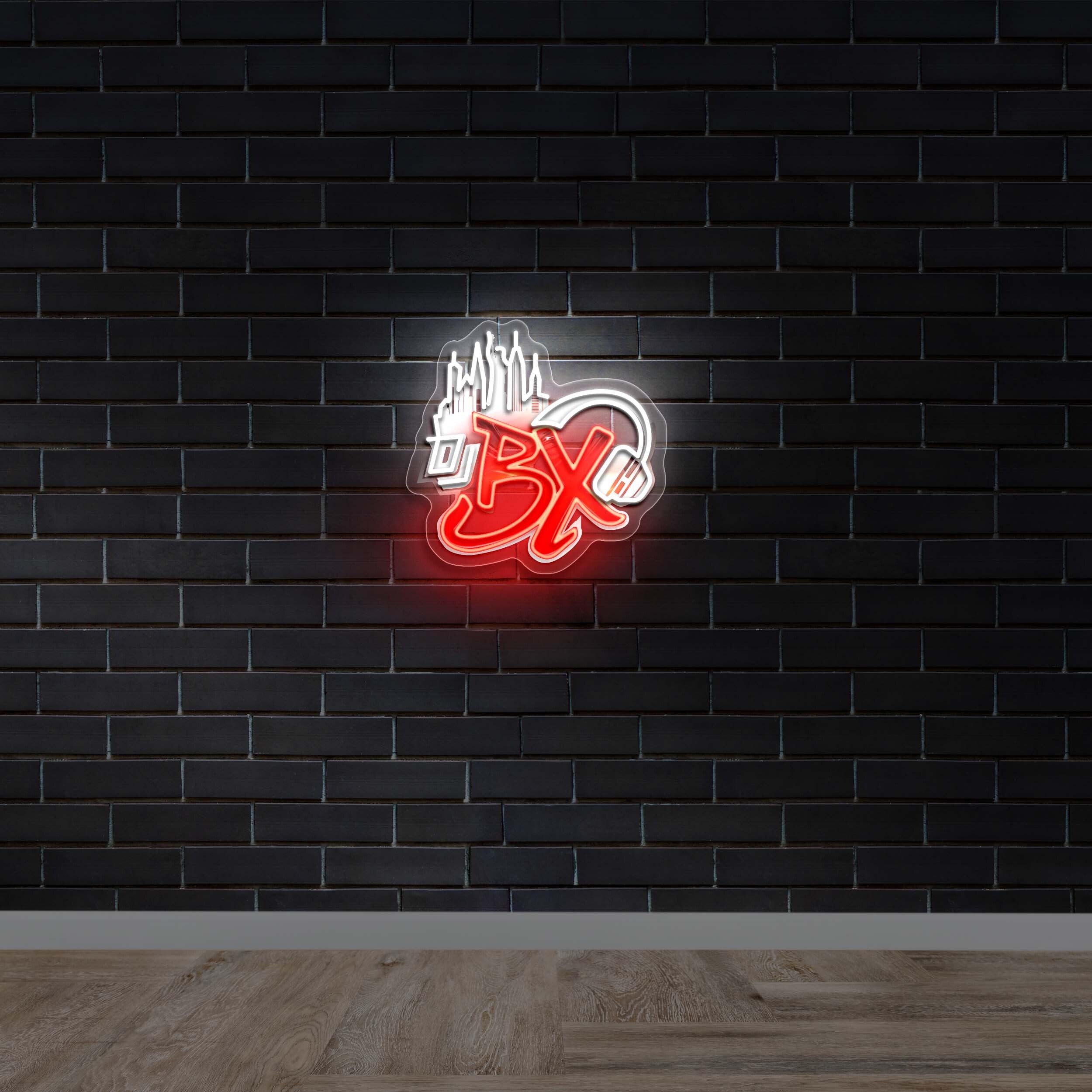 DJ BX - Premium Neon Artwork