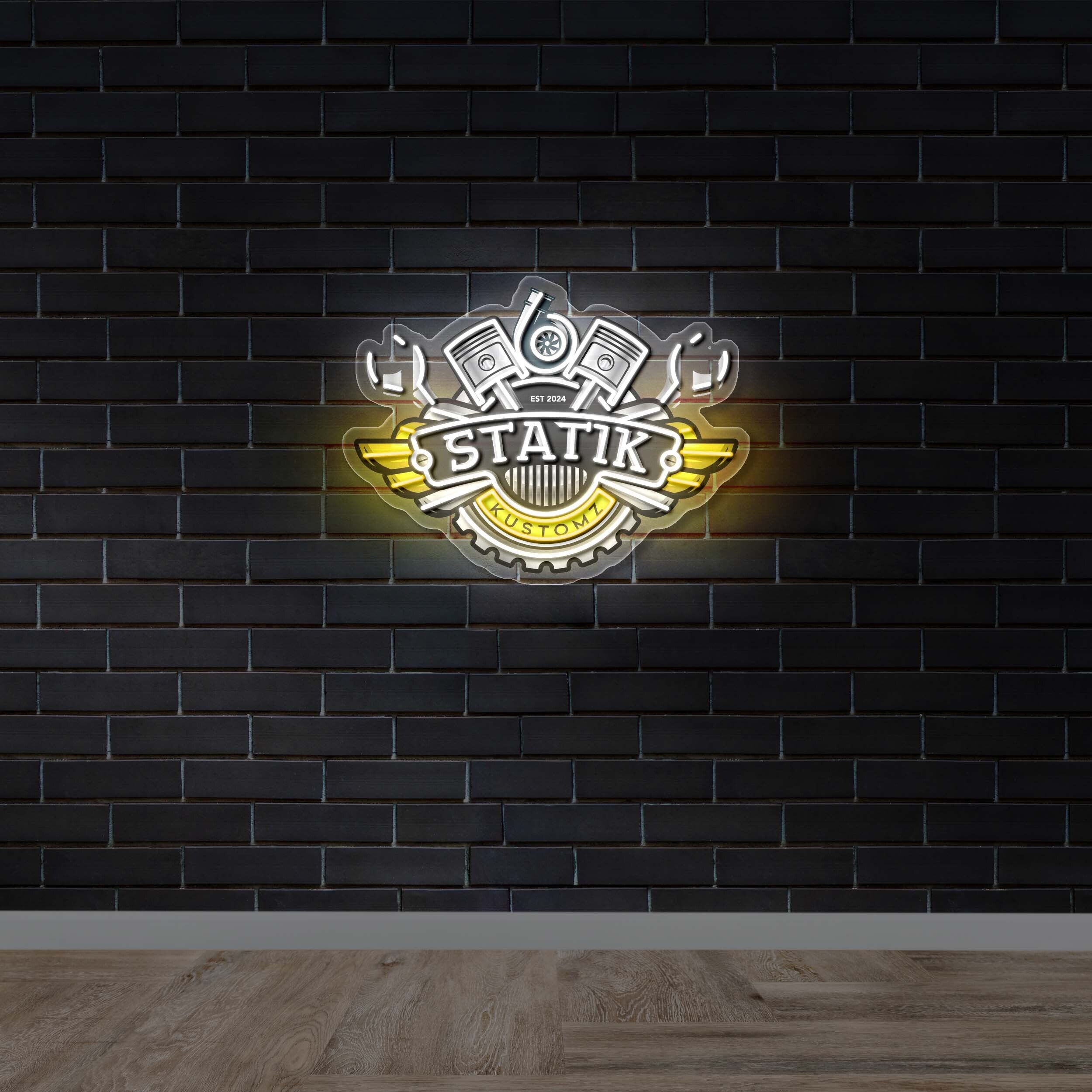 Statik Kustomz - Premium Neon Artwork