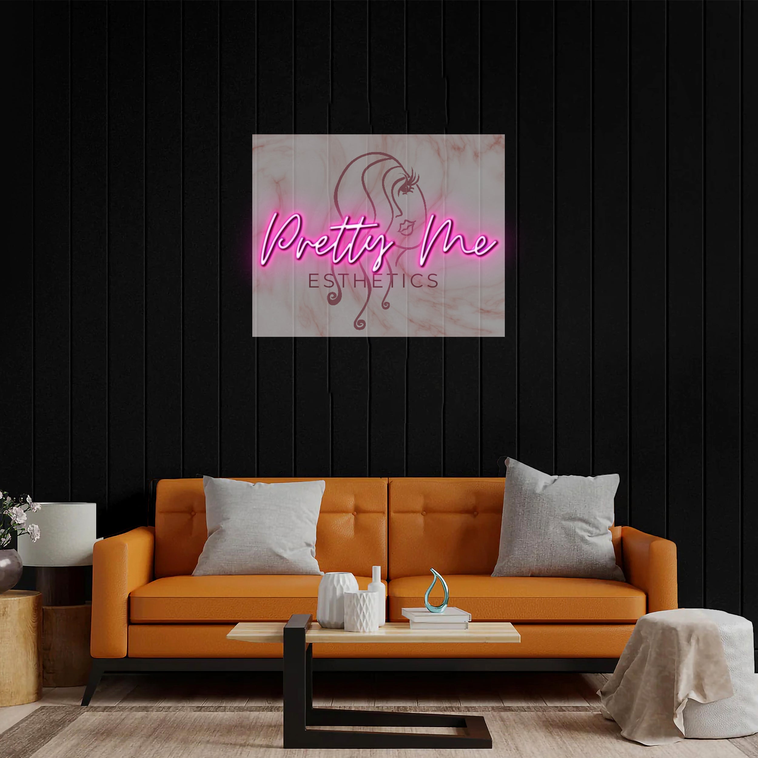 Pretty Me - Premium Neon Artwork